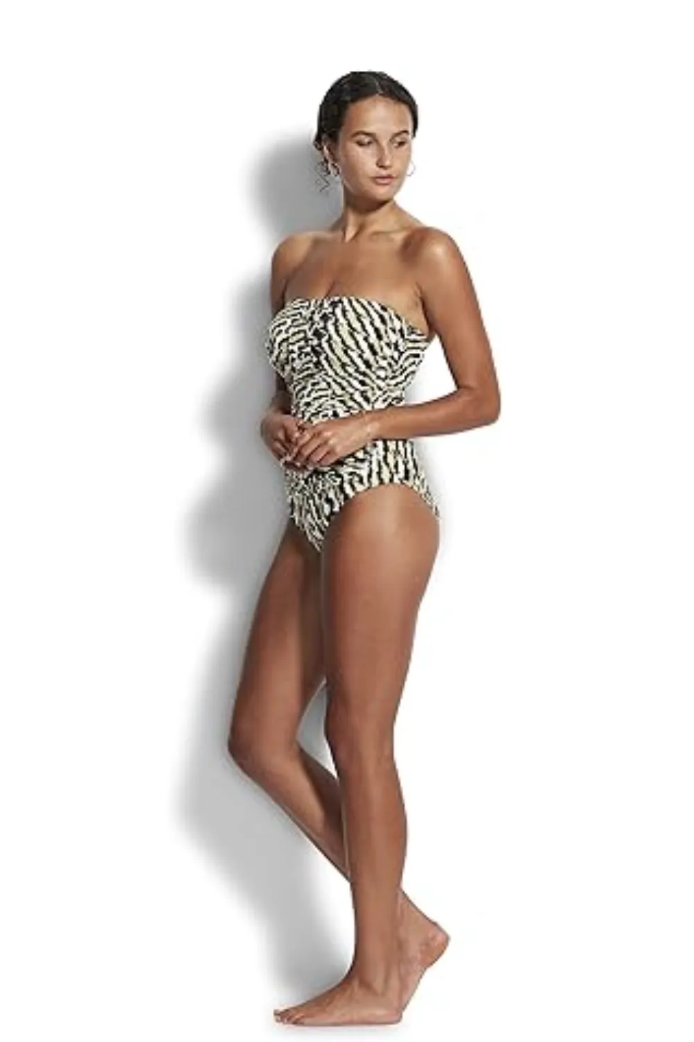 Mandalay DD Bandeau Maillot Olive Oil sold by Sand Dollar product image thumbnail 4