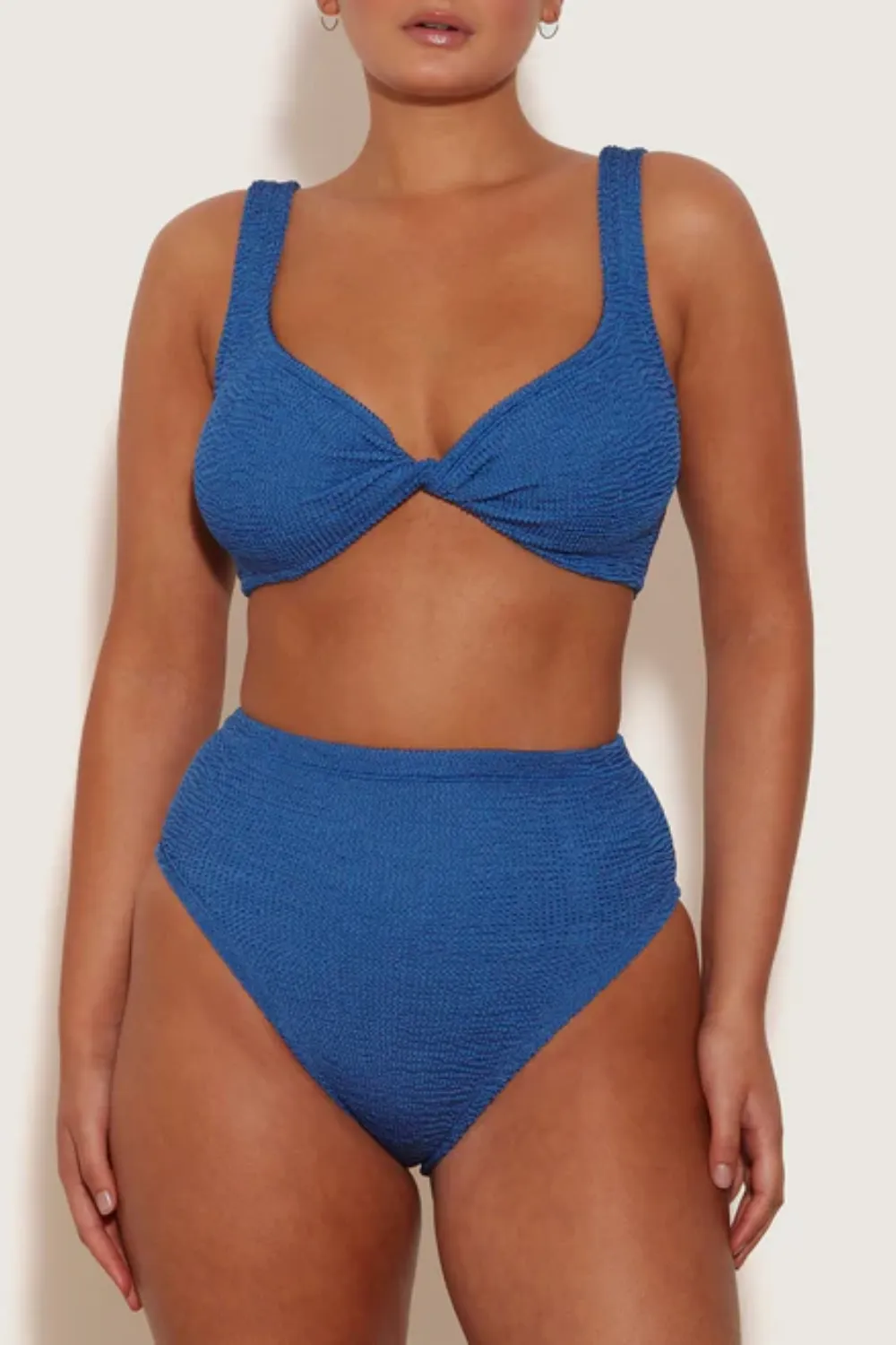 Jamie Bikini Metallic Denim sold by Sand Dollar product image thumbnail 2
