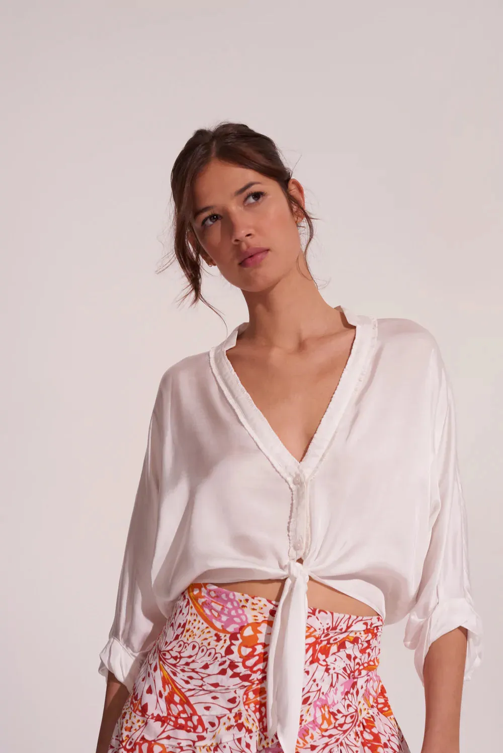 Shirt Azia White sold by Sand Dollar