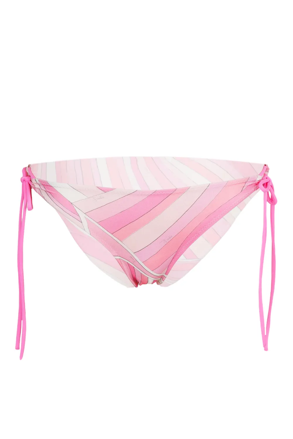 Rainbow Print Lace-Up Bikini Bottoms sold by Sand Dollar