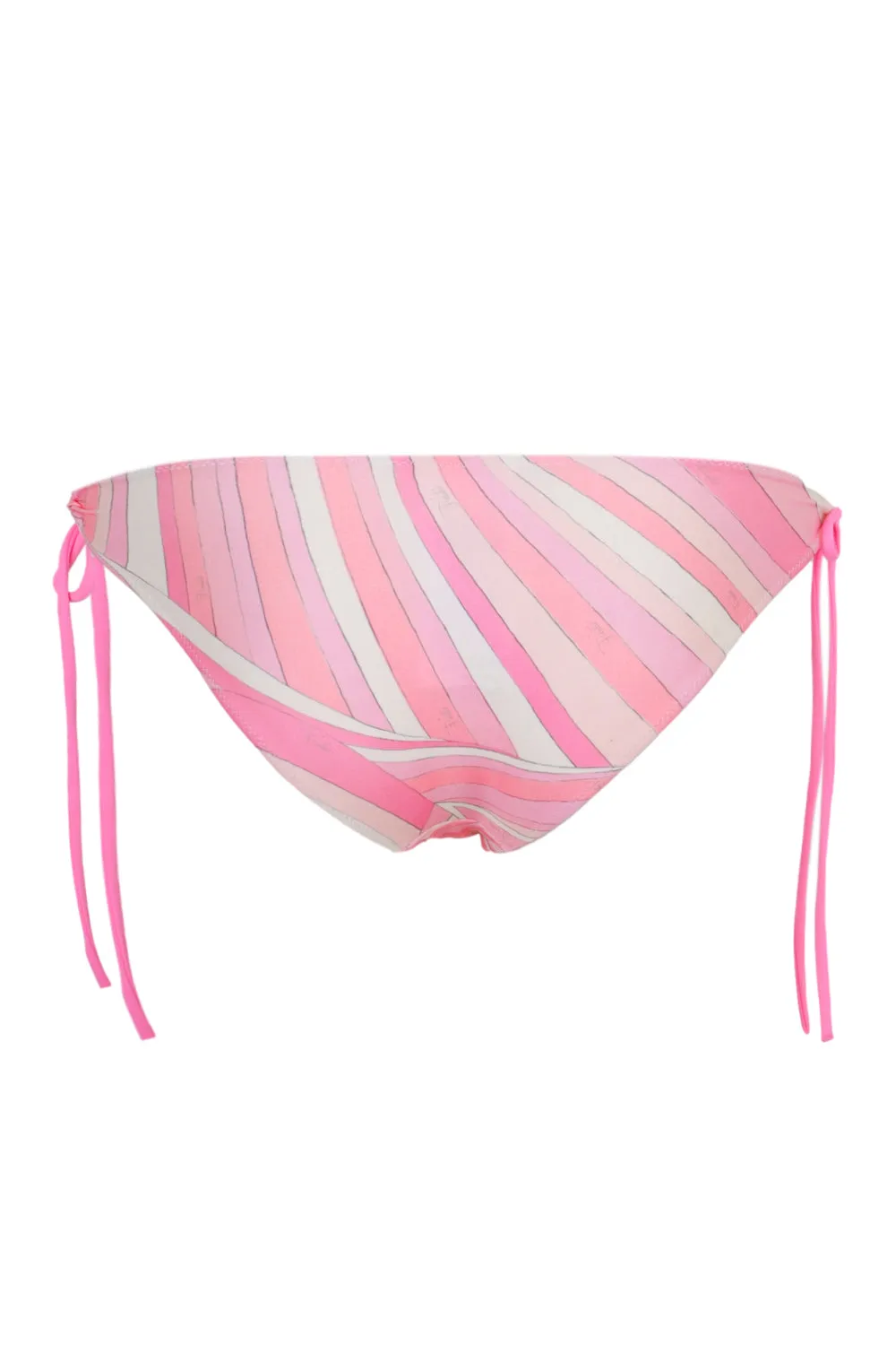 Rainbow Print Lace-Up Bikini Bottoms sold by Sand Dollar product image thumbnail 3