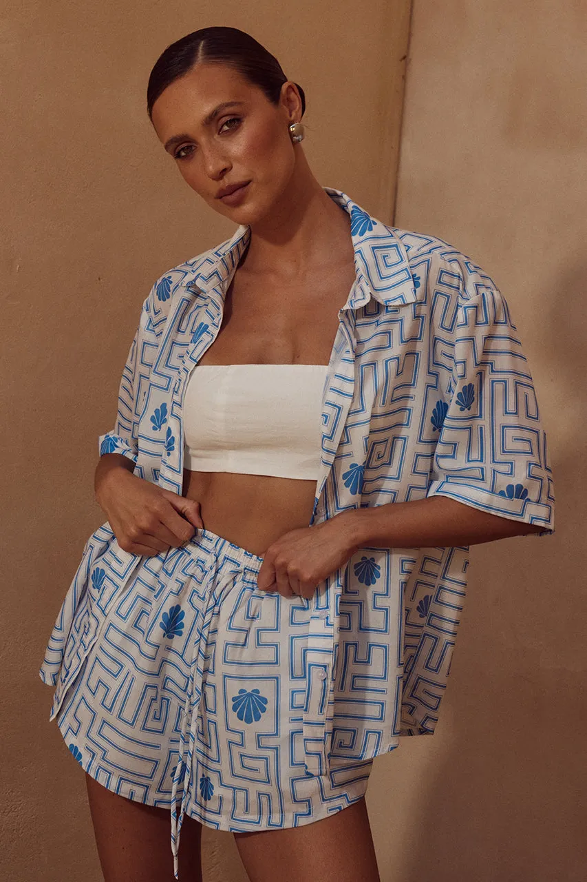 Arienzo Short Blue/White sold by Sand Dollar product image thumbnail 2