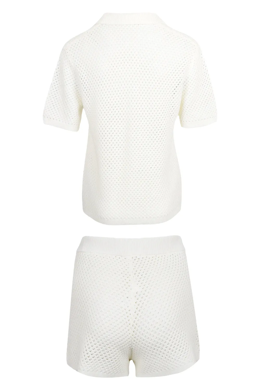 Pixie and Yvette Embroidered Knit Set Cream sold by Sand Dollar product image thumbnail 3