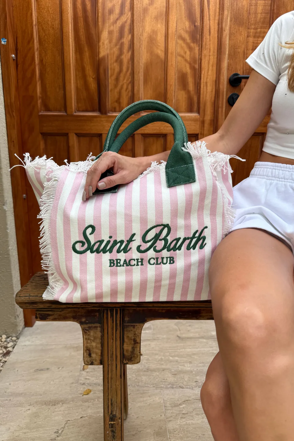 Vanity Donna Stripes Tote Bag sold by Sand Dollar product image thumbnail 2