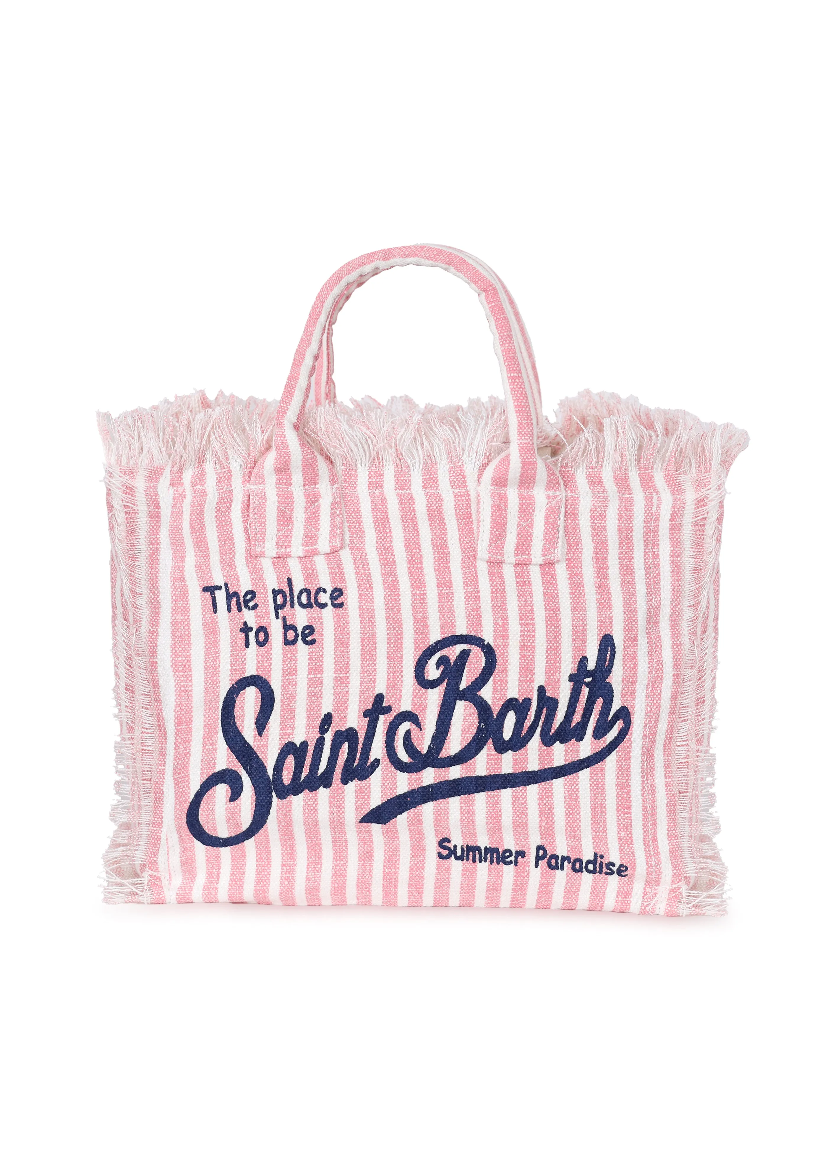 Colette Linen Pink Stripes Bag sold by Sand Dollar product image thumbnail 3