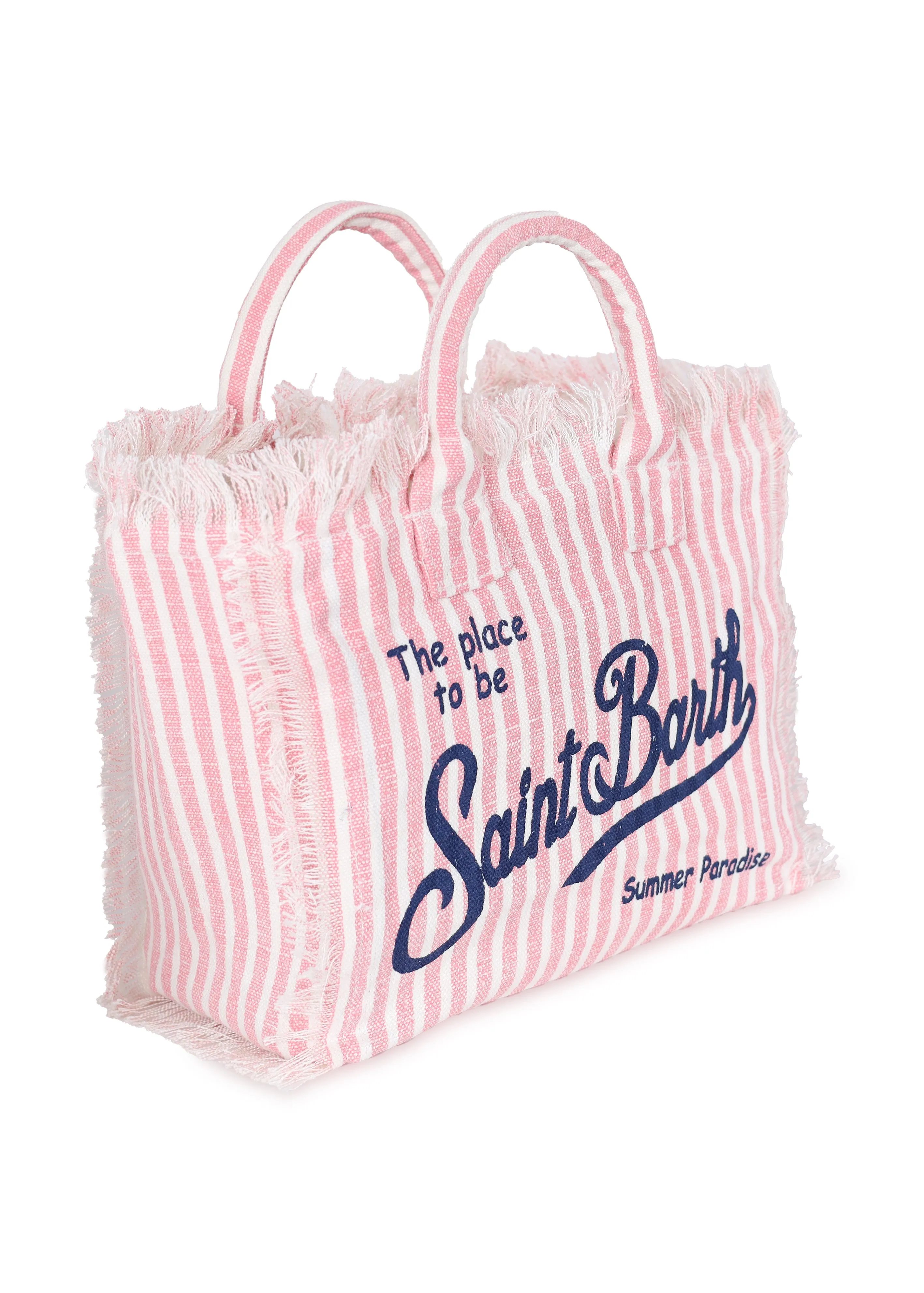 Colette Linen Pink Stripes Bag sold by Sand Dollar product image thumbnail 2