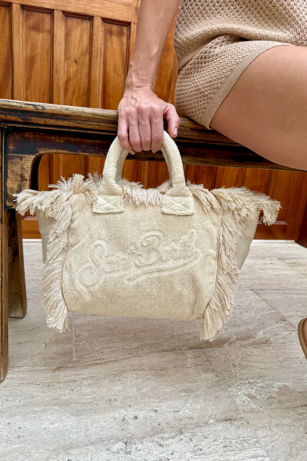 Colette Terry Brown Tote Bag sold by Sand Dollar product image thumbnail 2