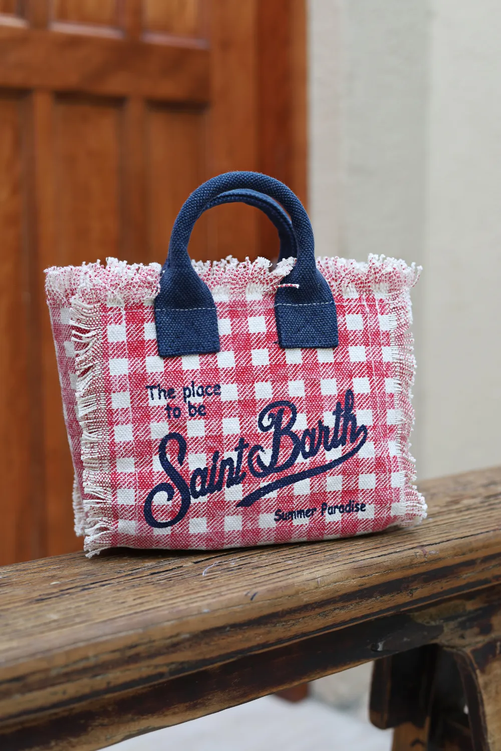 Vanity Vichy Mini Red Tote Bag sold by Sand Dollar product image thumbnail 3