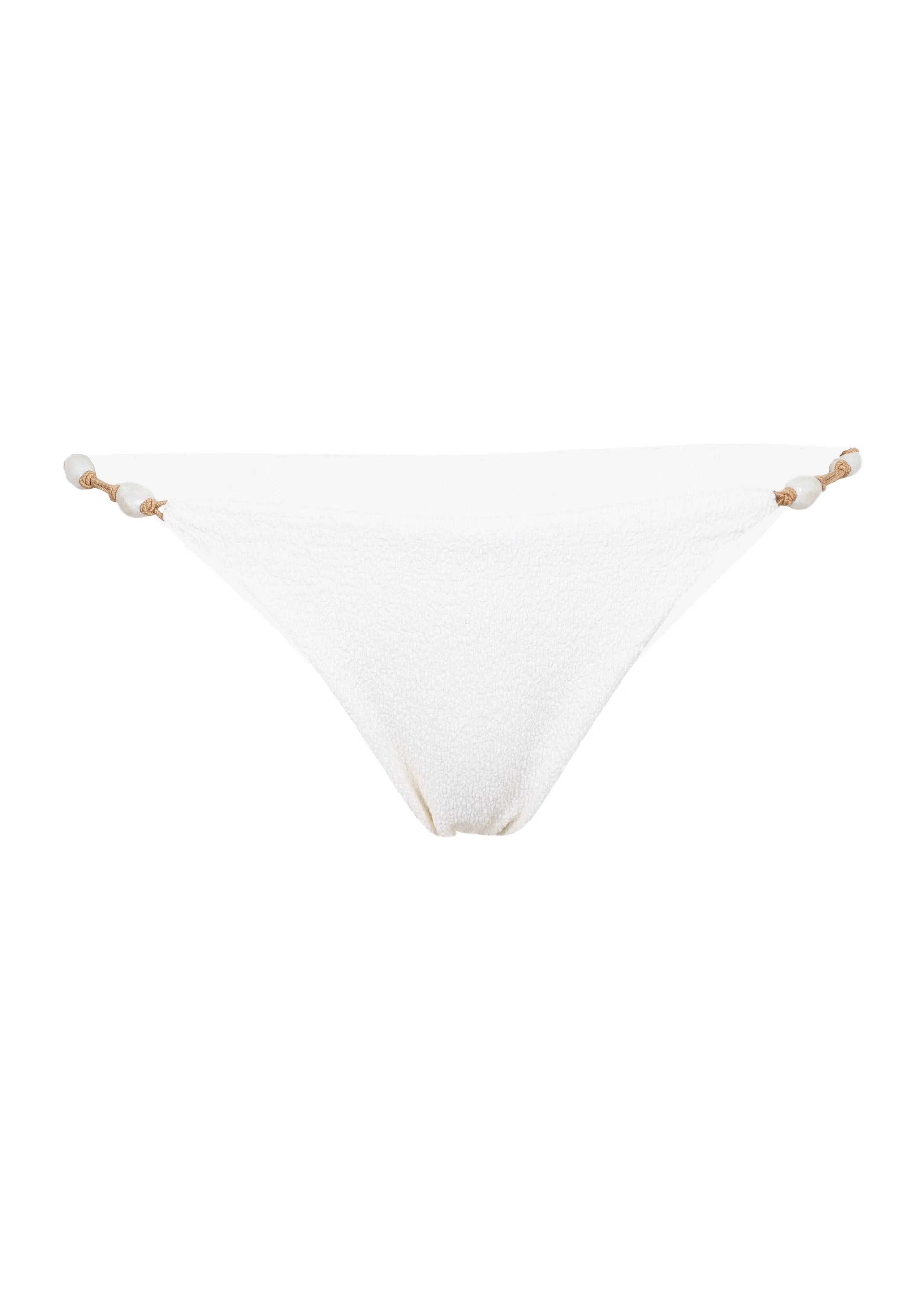 Firenze Ney Detail Cheeky Bottom White sold by Sand Dollar