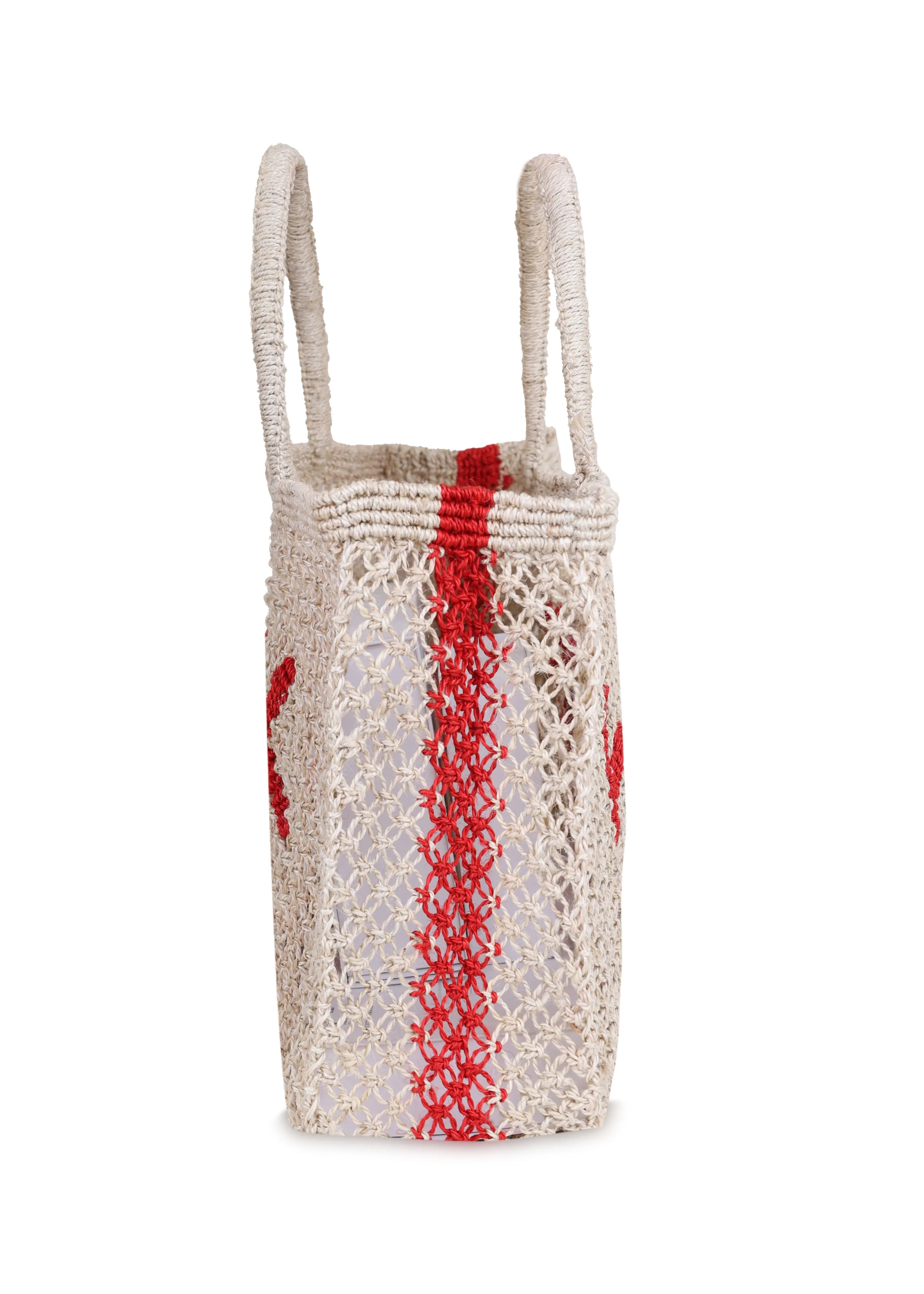 Weekend Jute Bag Natural/Hot Pink sold by Sand Dollar product image thumbnail 2