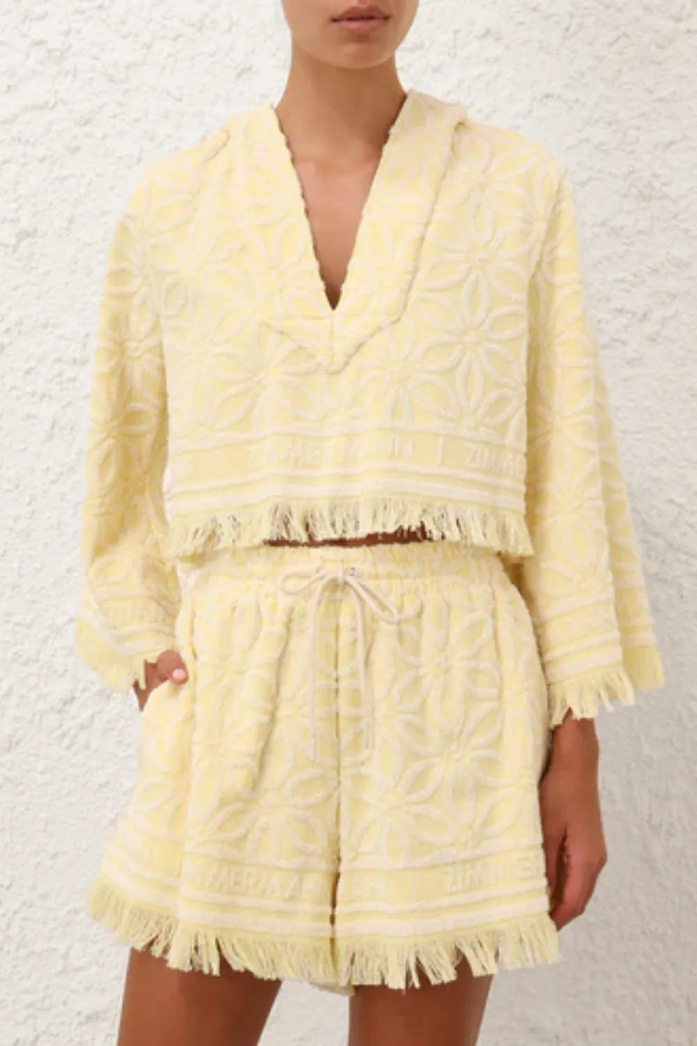 Coco Towelling Hooded Top sold by Sand Dollar product image thumbnail 2