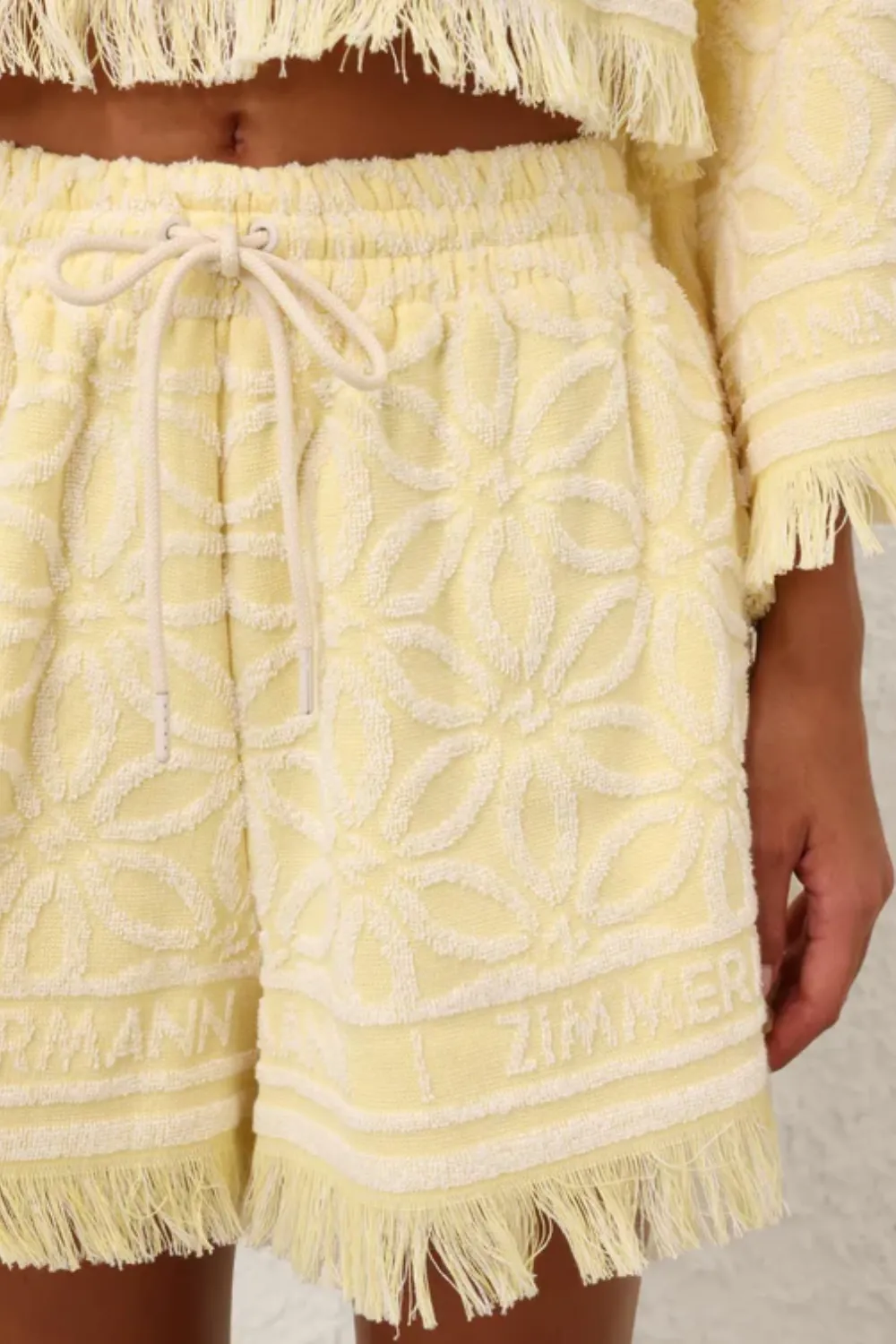 Coco Towelling Short Yellow/Cream sold by Sand Dollar product image thumbnail 2