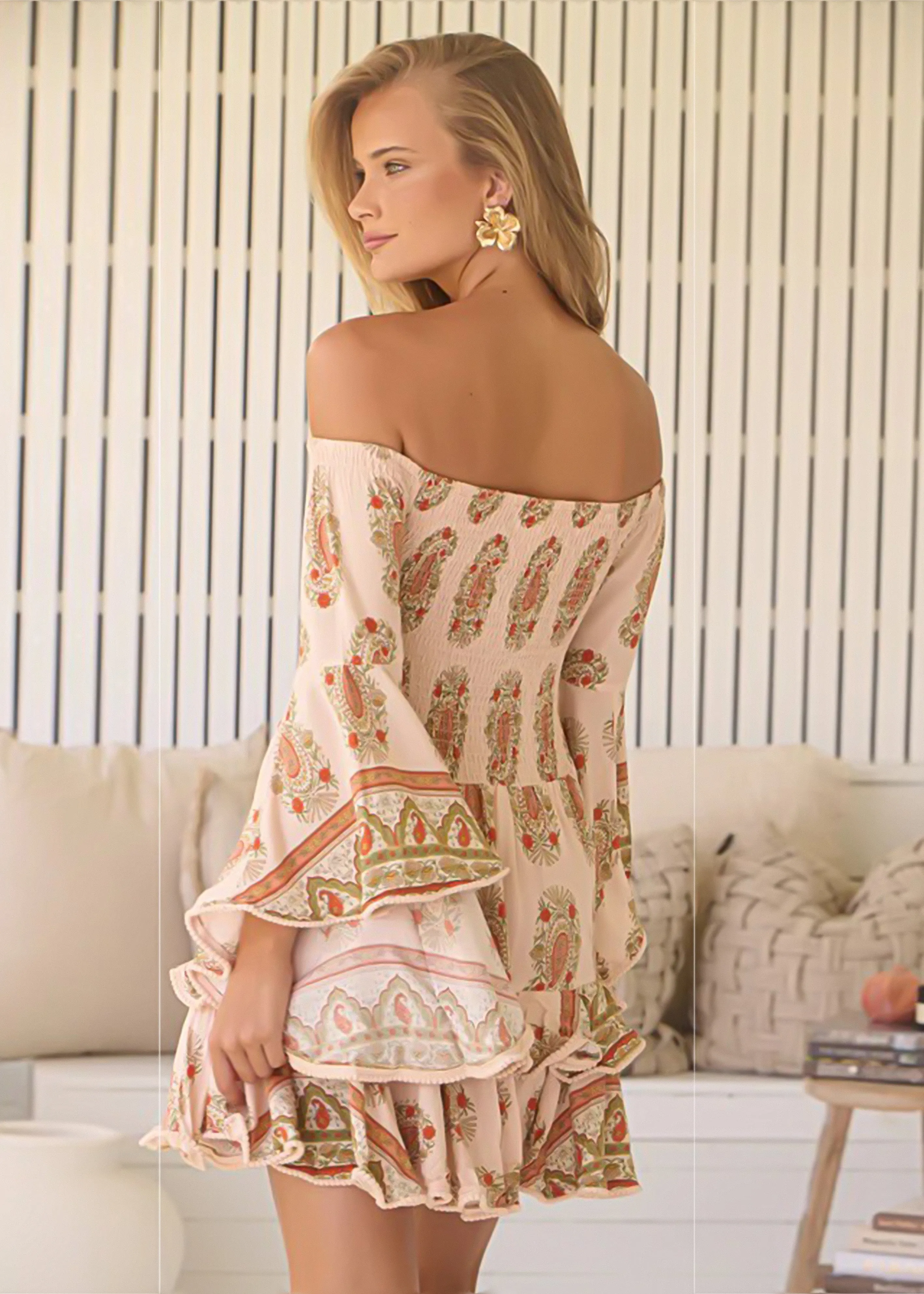 Heirloom Print Primrose Dress sold by Sand Dollar product image thumbnail 2