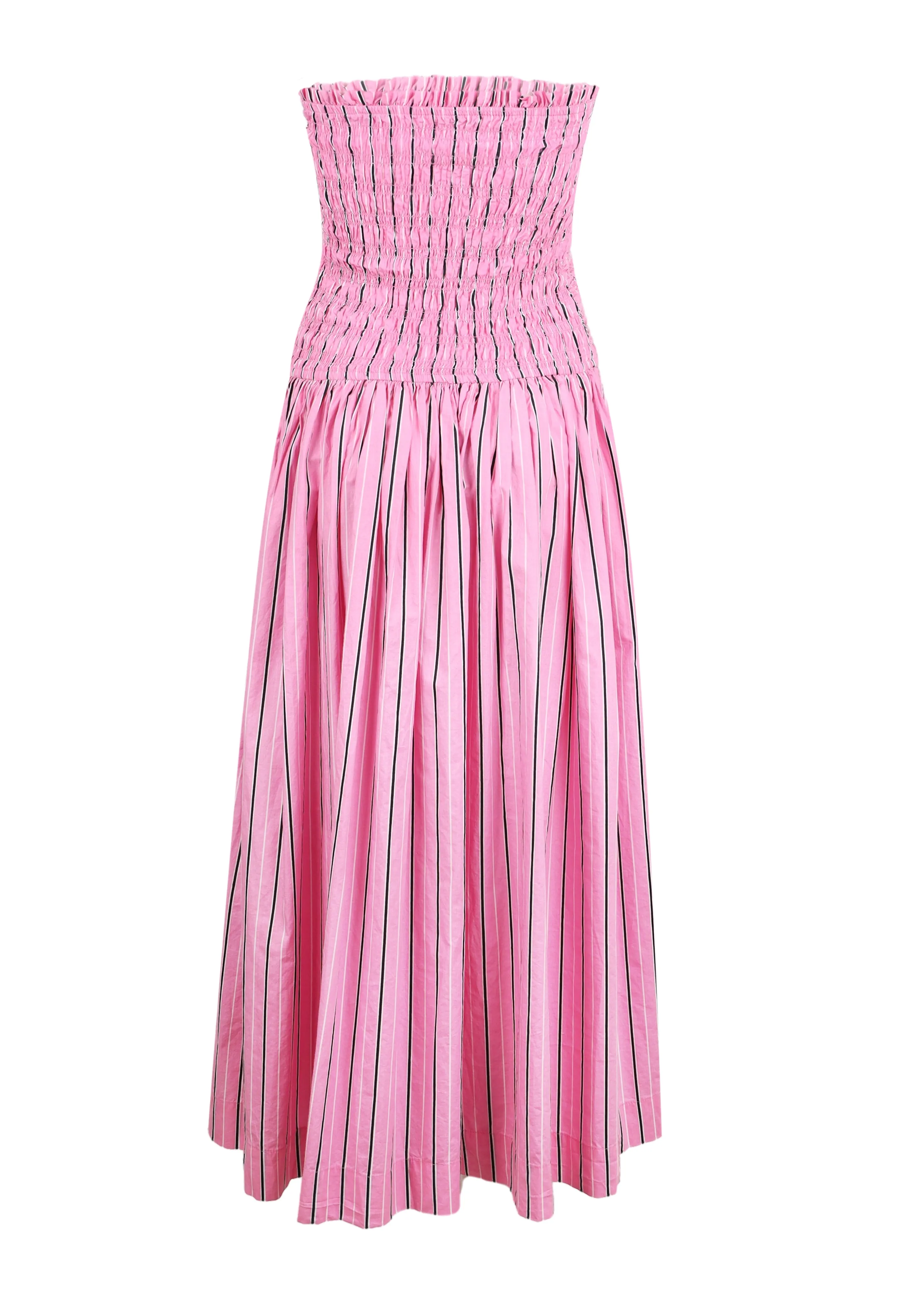Mia Midi Dress Pink Stripes sold by Sand Dollar product image thumbnail 3