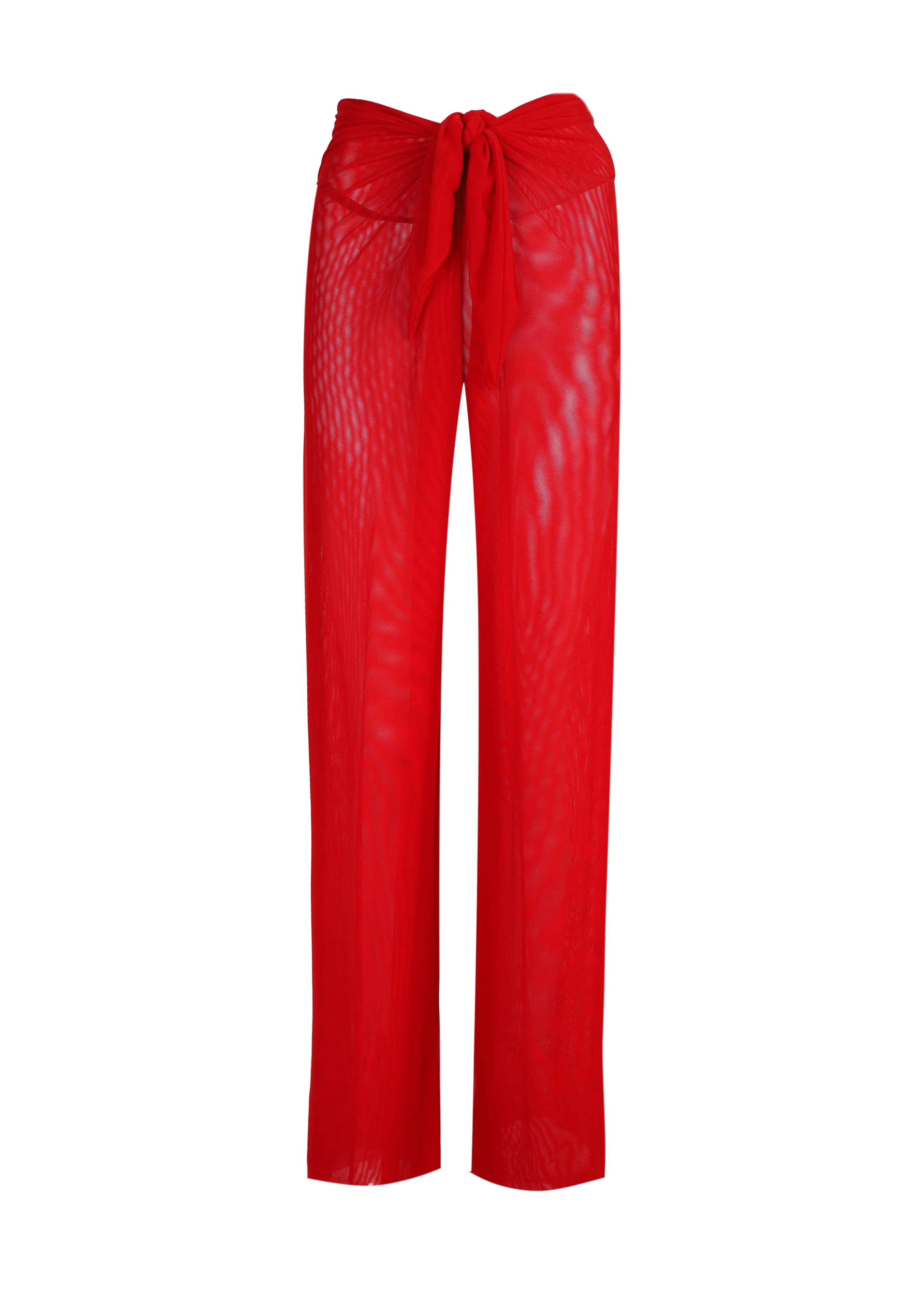 Solid Pareo Pants Ruby Red sold by Sand Dollar