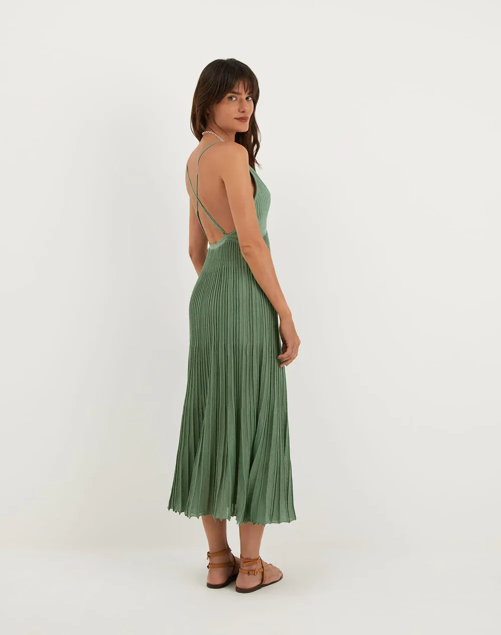 Knit Katia Long Dress Seaglass sold by Sand Dollar product image thumbnail 2