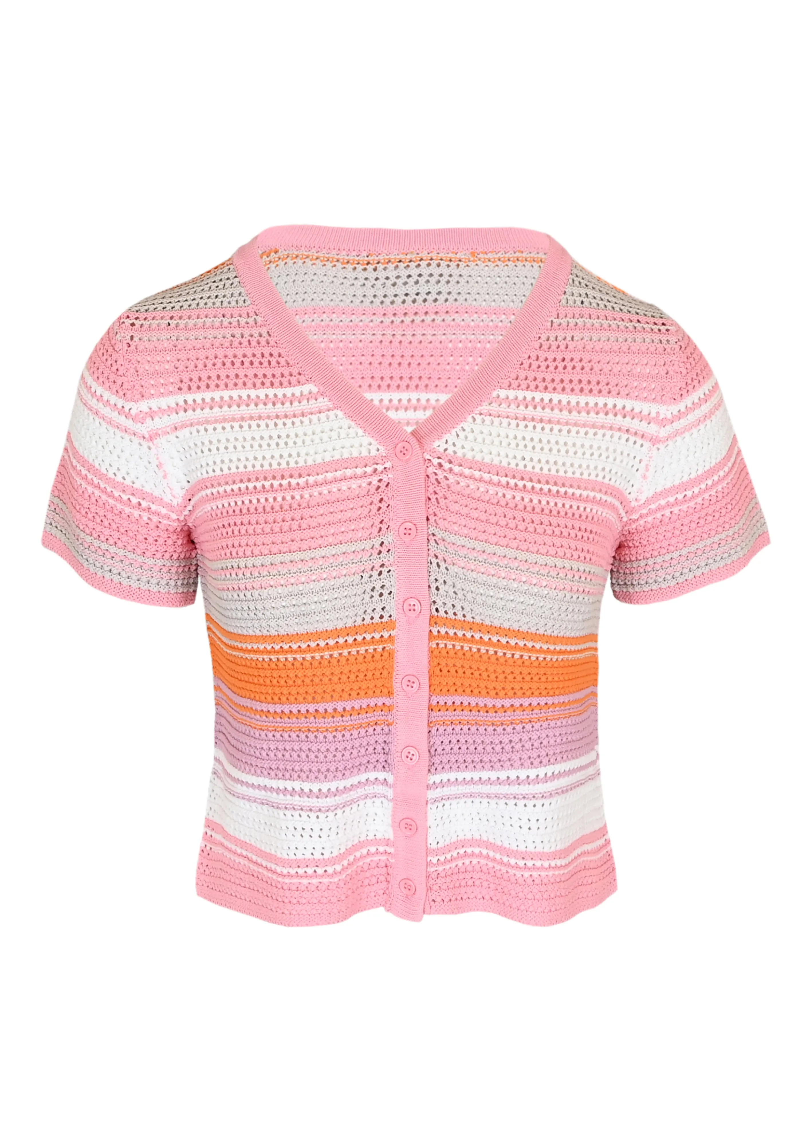 Ellie Crochet Top Clementine sold by Sand Dollar
