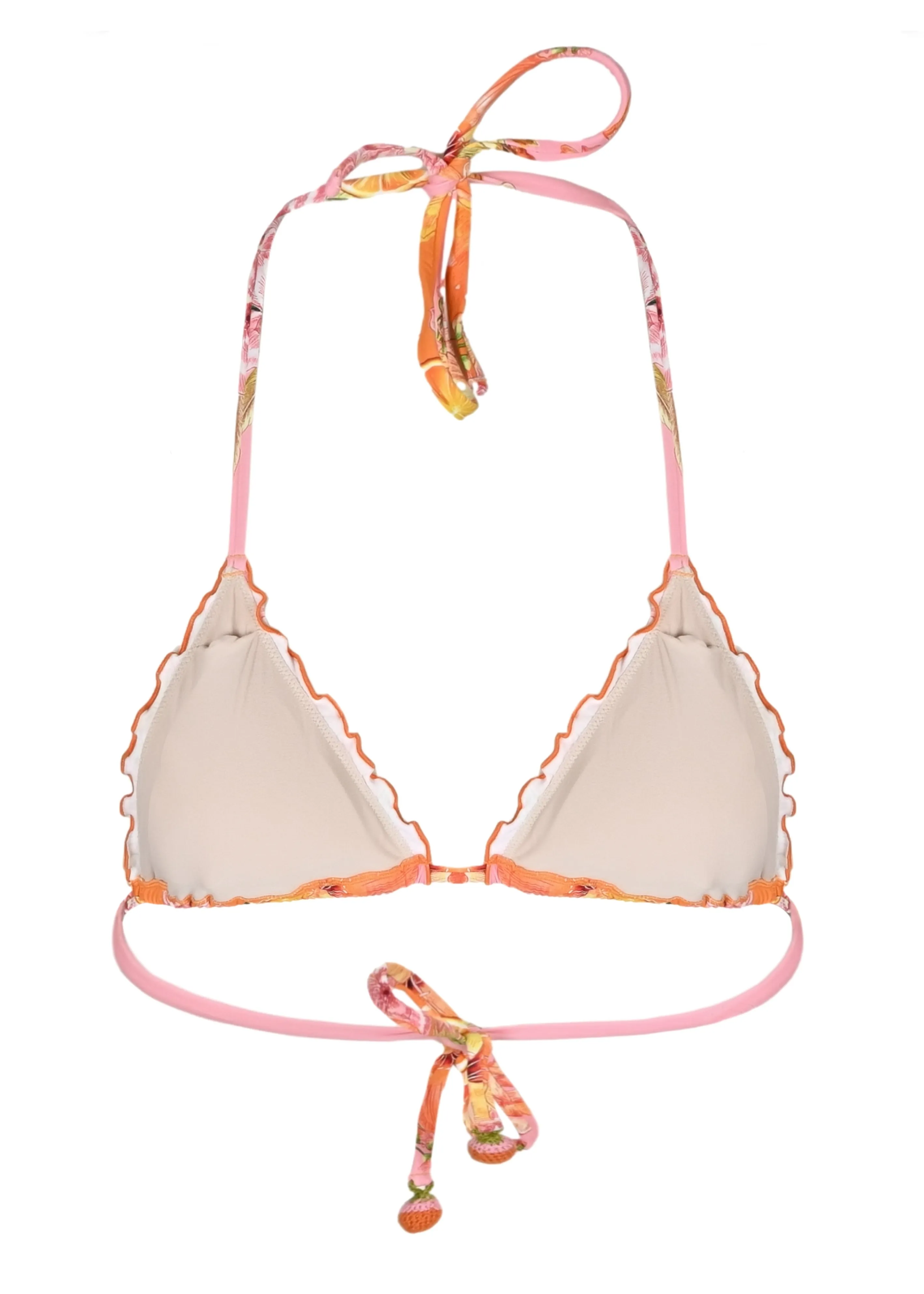 Embroidered Lettuce Edge Triangle Top sold by Sand Dollar product image thumbnail 3