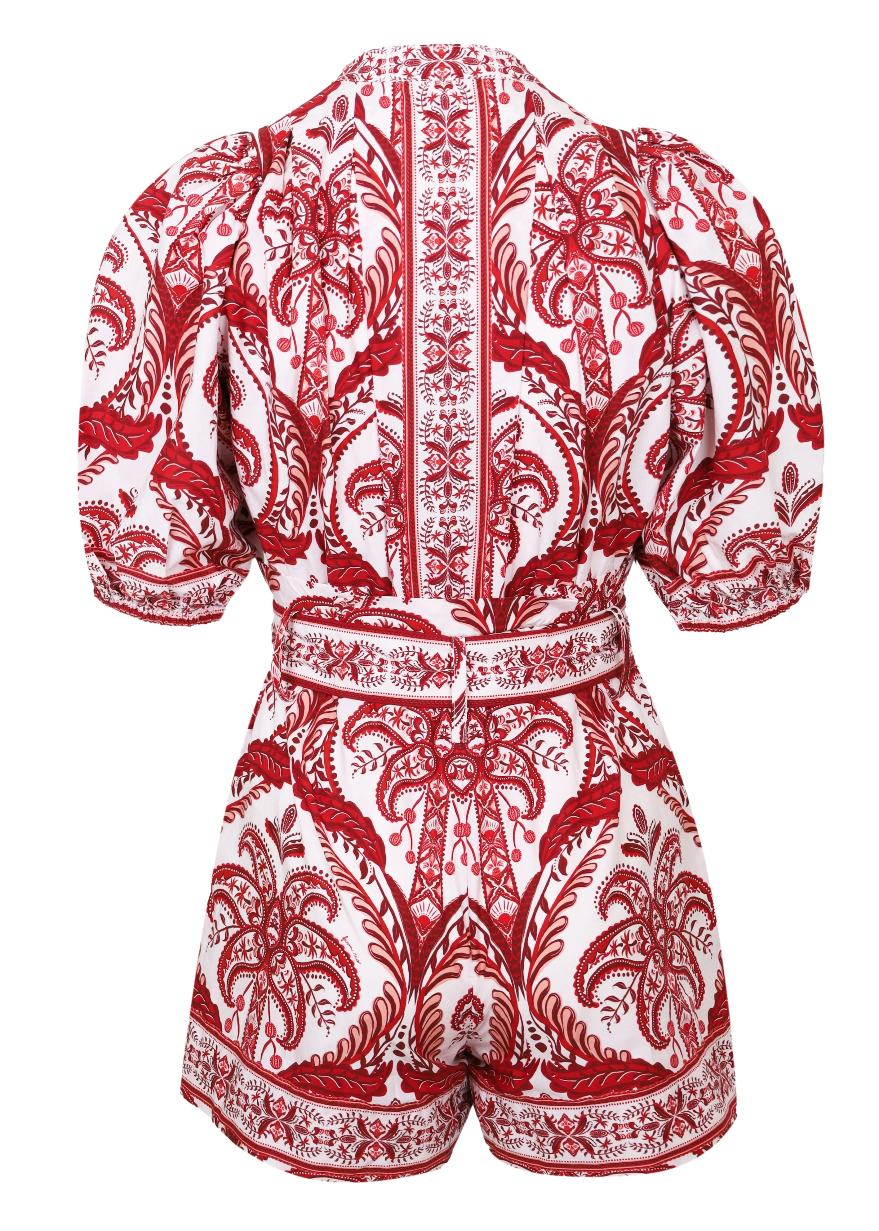 Tropical Cameo Off-White Romper sold by Sand Dollar product image thumbnail 3