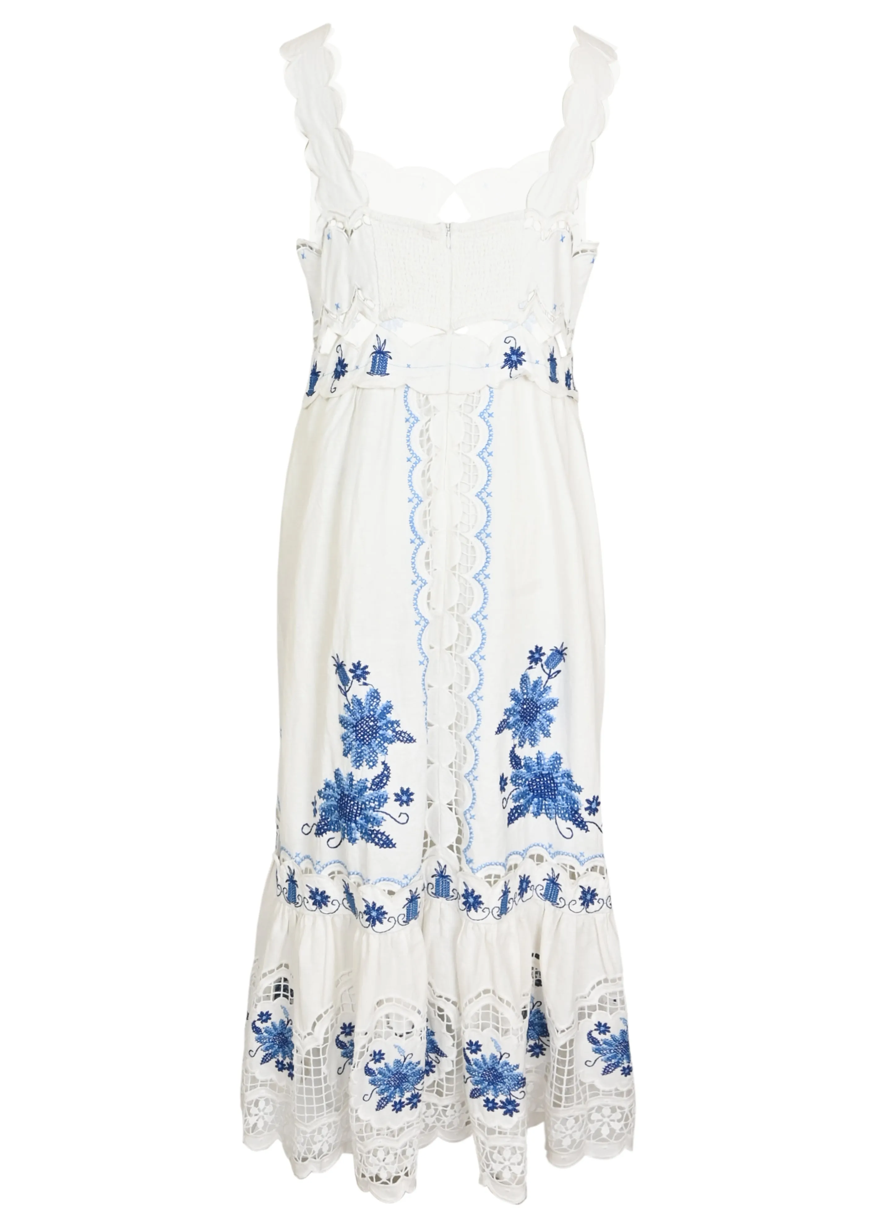 Cross Stitch Richeliue Sunflower Midi Dress Off-White sold by Sand Dollar product image thumbnail 3