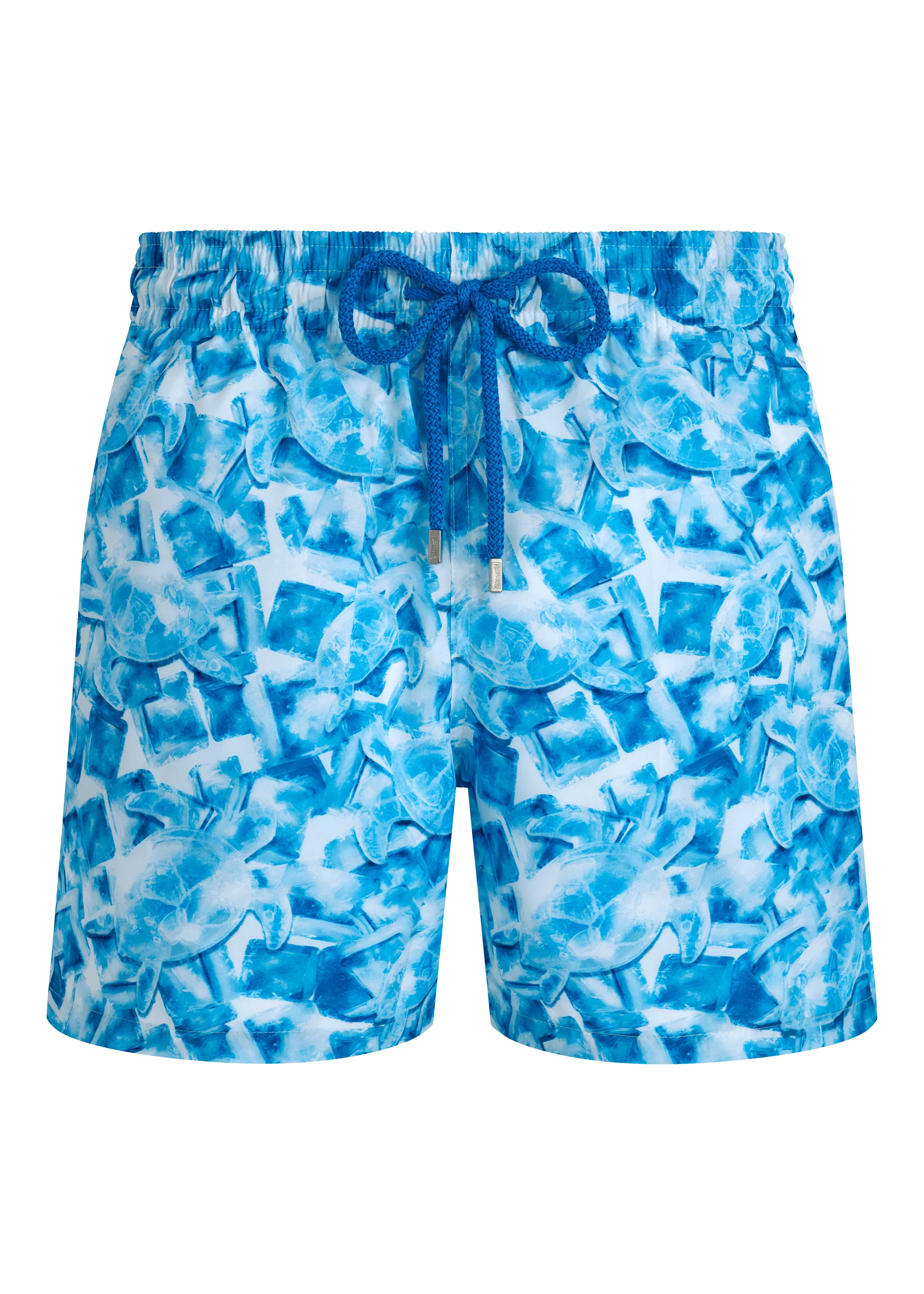 Men Swim Short Ultra Light-Packable Iced Turtles sold by Sand Dollar