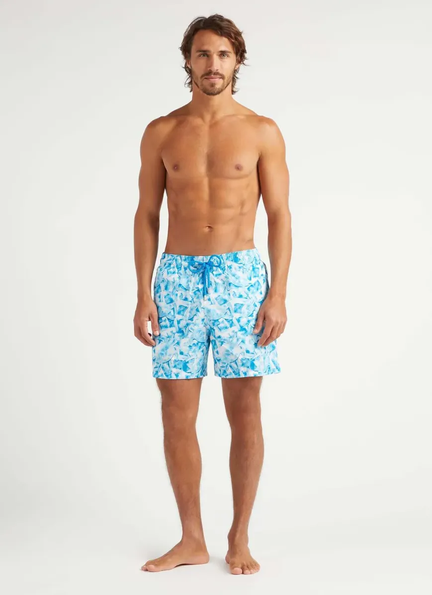 Men Swim Short Ultra Light-Packable Iced Turtles sold by Sand Dollar product image thumbnail 2