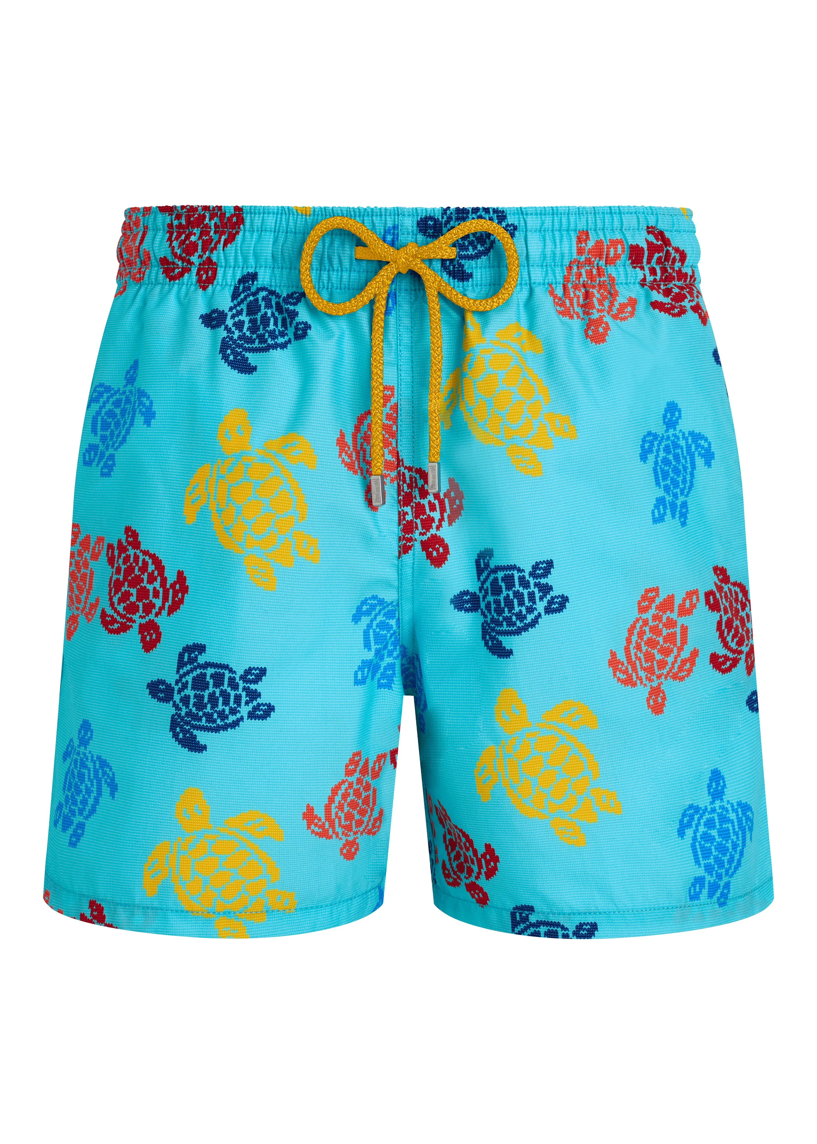 Men Swim Shorts Ronde Des Tortues Tricolor Aqua sold by Sand Dollar