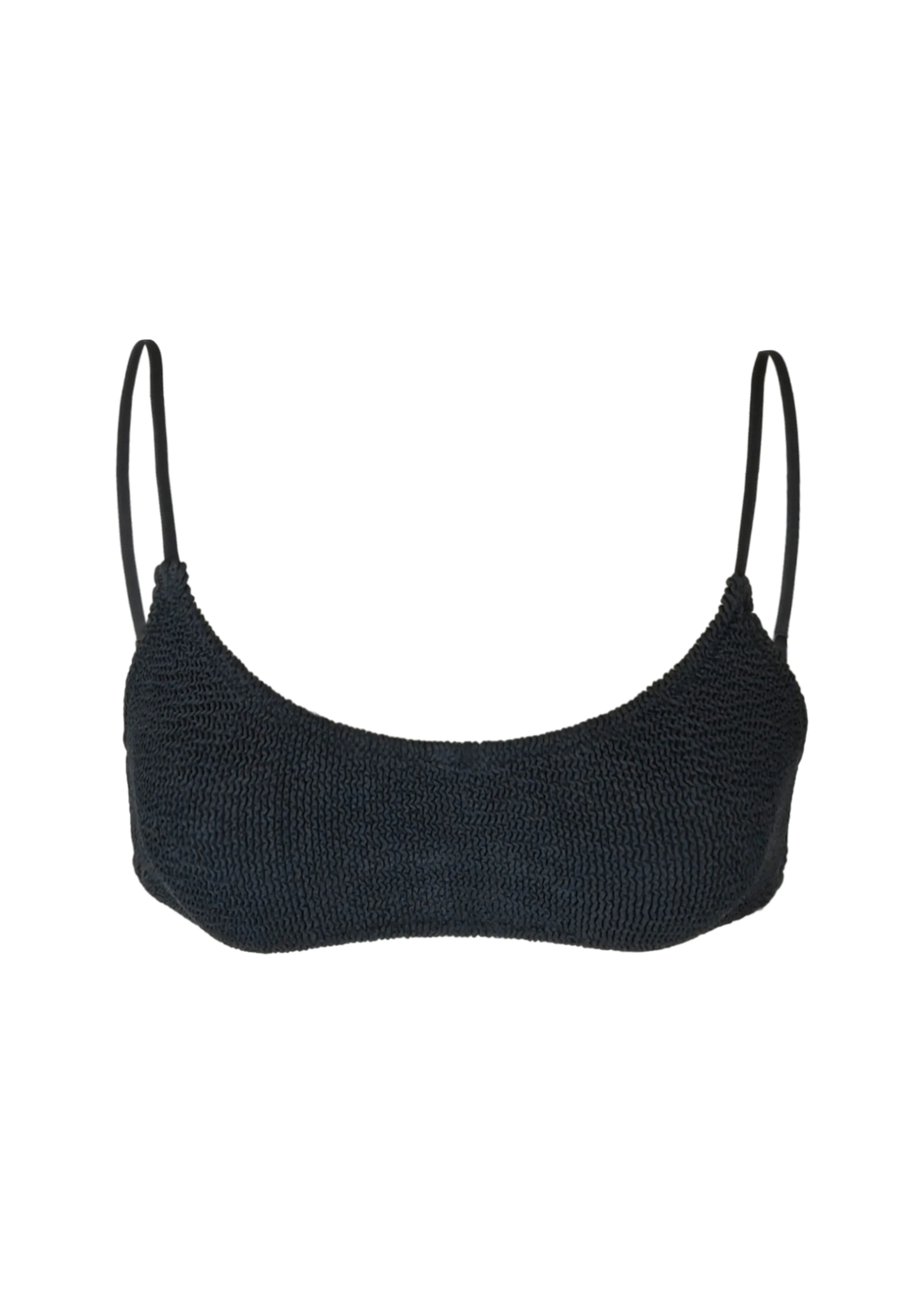 Judy Bralette Bikini Top Black sold by Sand Dollar