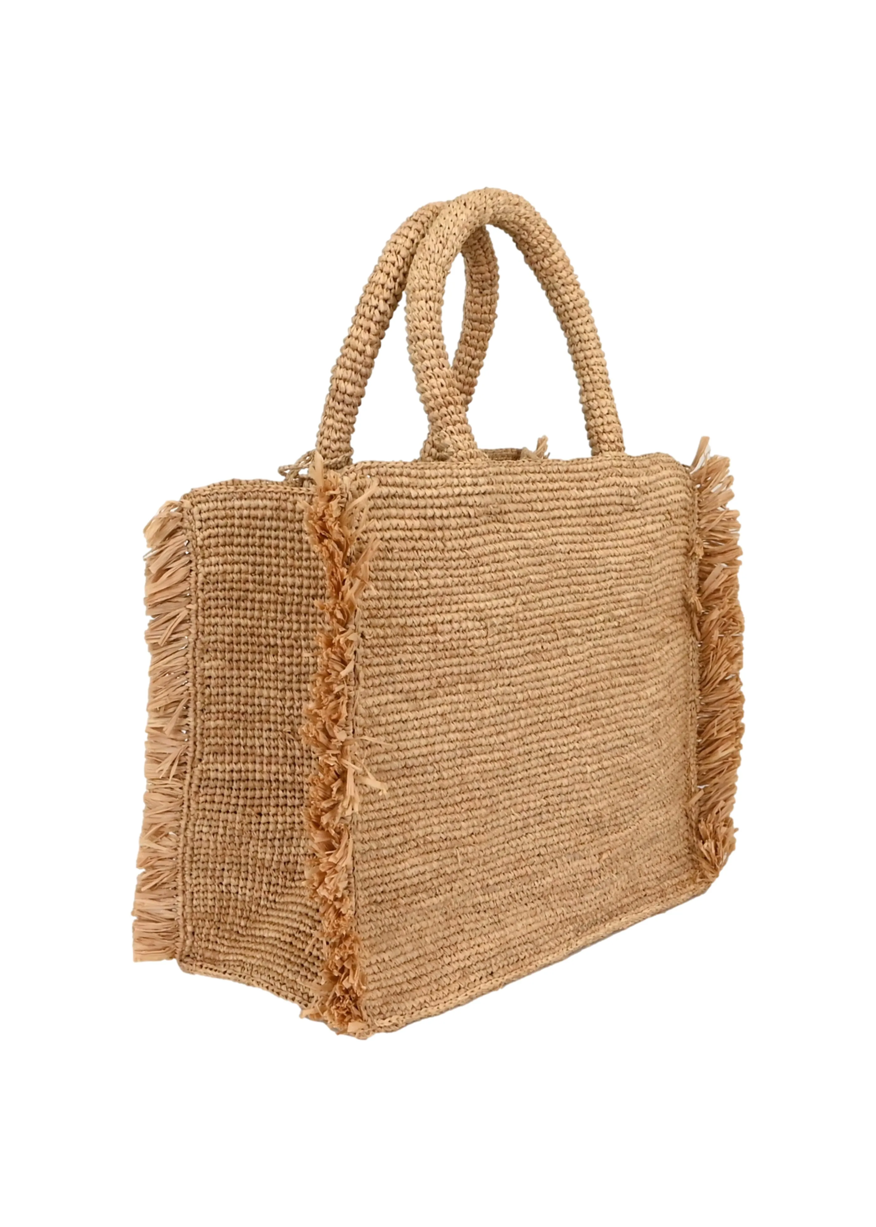 Colette Raffia Fringes Brown Bag sold by Sand Dollar product image thumbnail 2