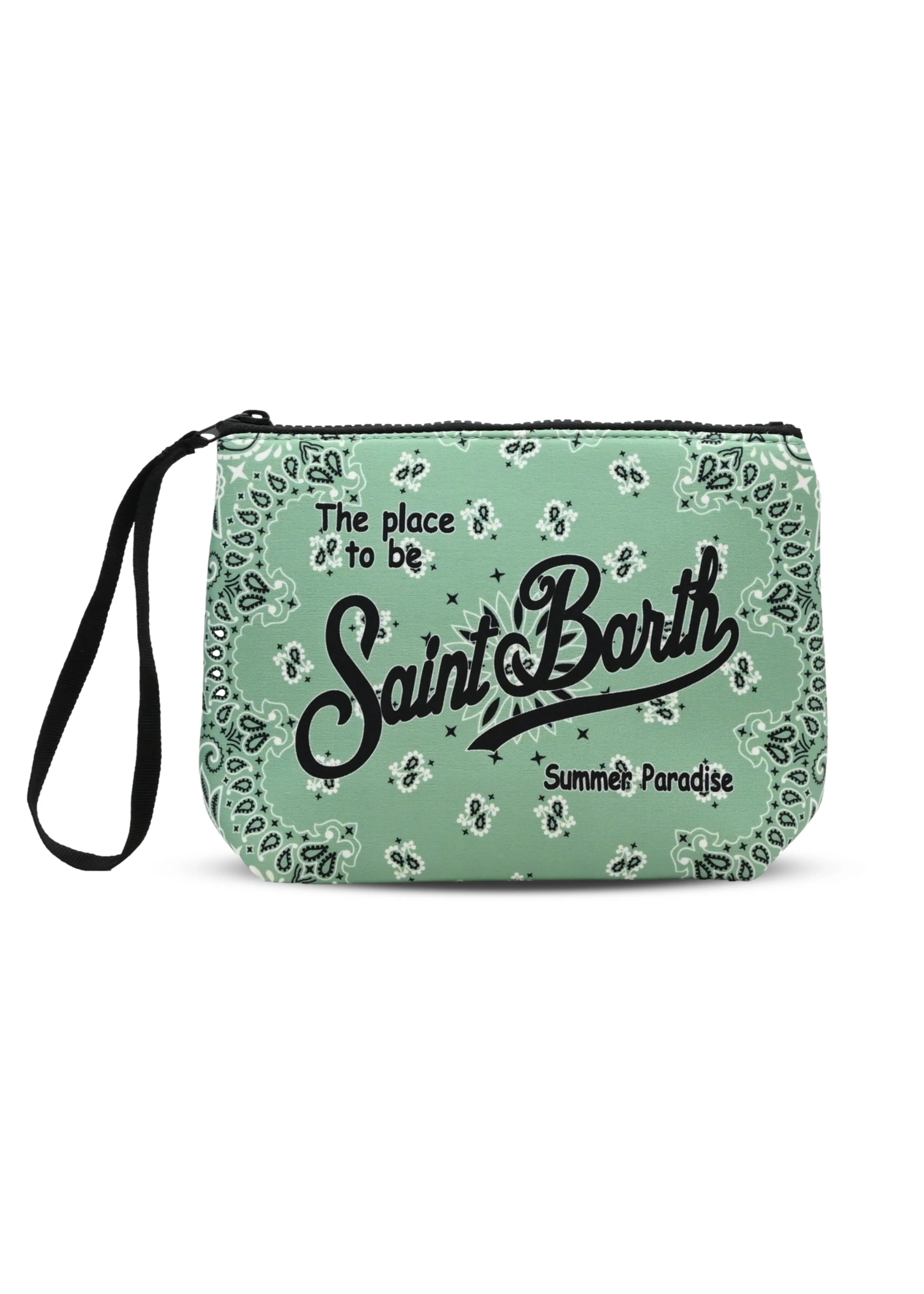 Aline Bandanna Round Pouch sold by Sand Dollar