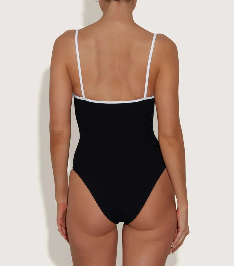 Pamela Swim Contrast Black/White sold by Sand Dollar product image thumbnail 4