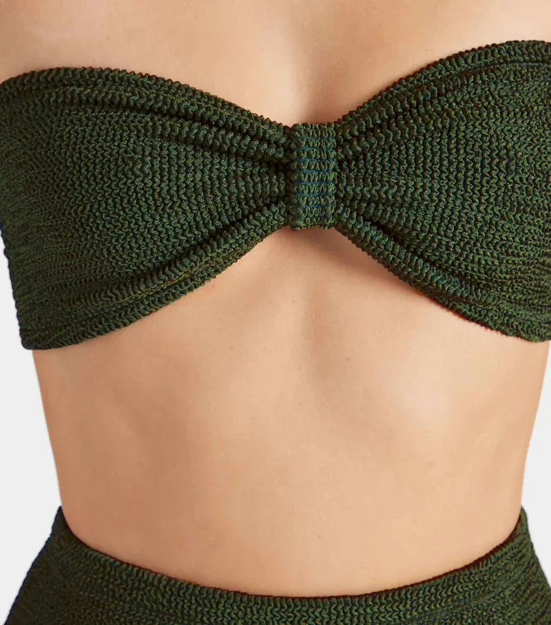 Ruby Bikini Metallic Khaki sold by Sand Dollar product image thumbnail 5