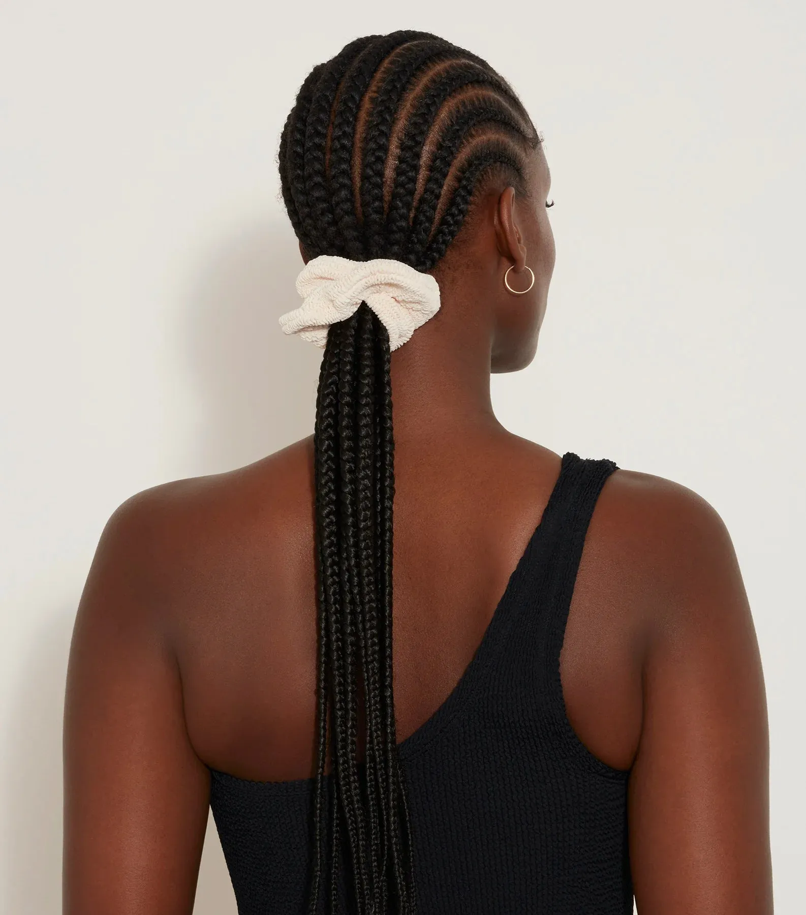 Blush Scrunchie in Crinkle sold by Sand Dollar product image thumbnail 2