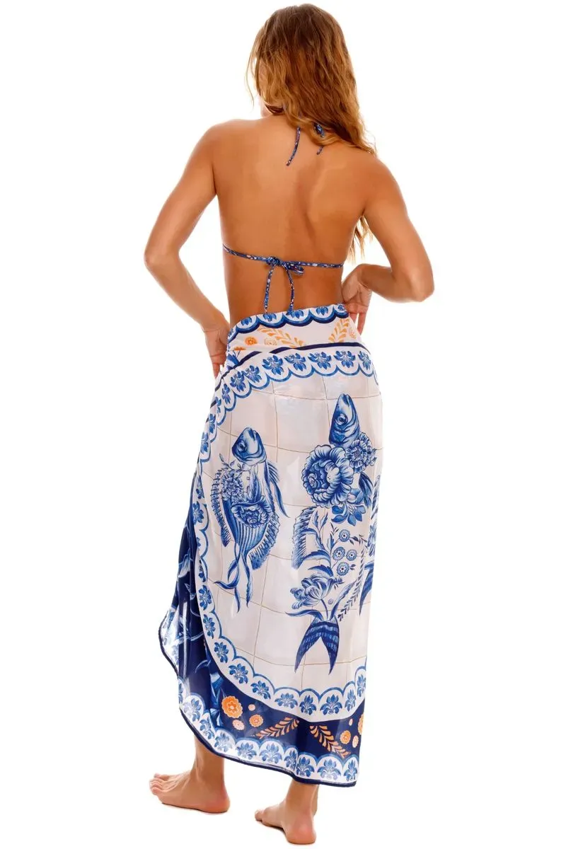 Marine Azure Pareo sold by Sand Dollar product image thumbnail 3