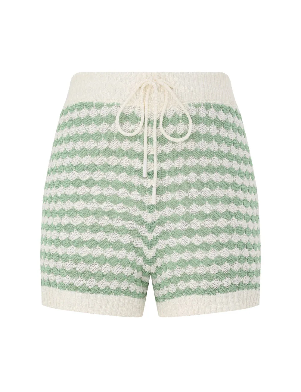 Everley Scallop Knit Short sold by Sand Dollar
