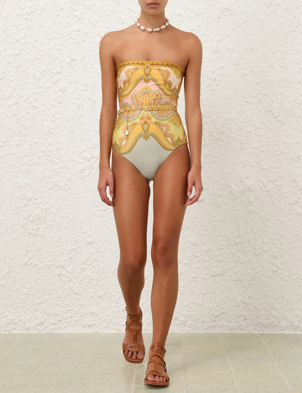 Maxine Chain Trim Bandeau One Piece sold by Sand Dollar product image thumbnail 3