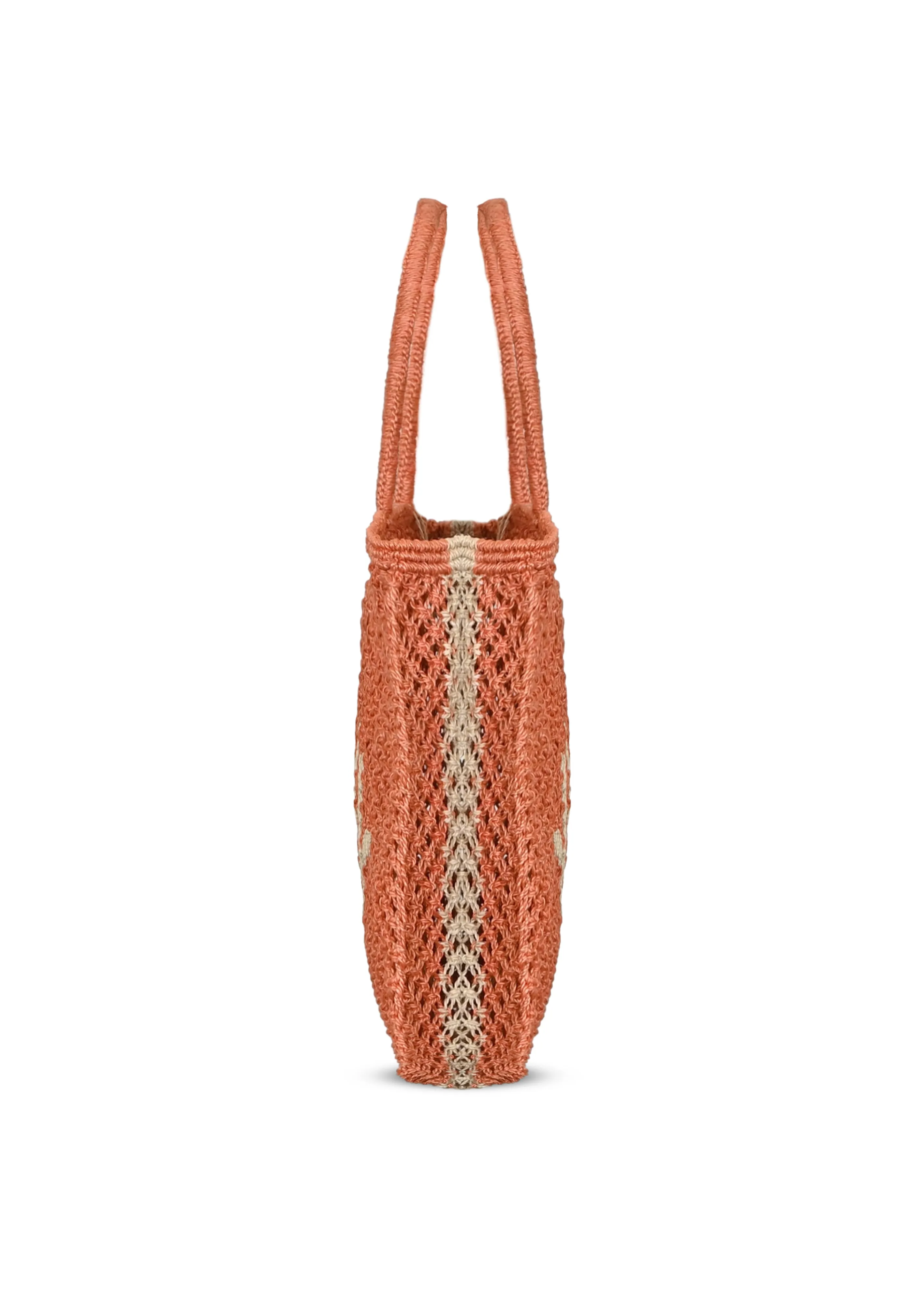 Oh Happy Day Jute Bag Peach sold by Sand Dollar product image thumbnail 2