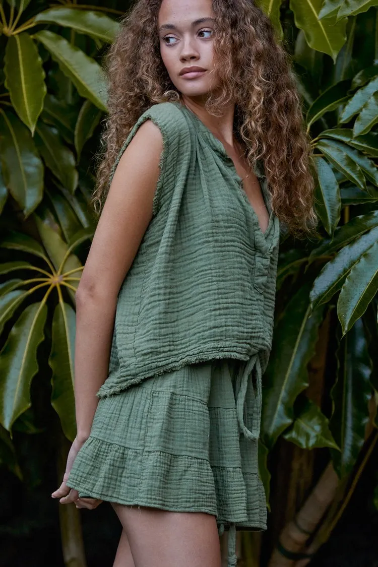 Jasper Skirt Olive sold by Sand Dollar product image thumbnail 4