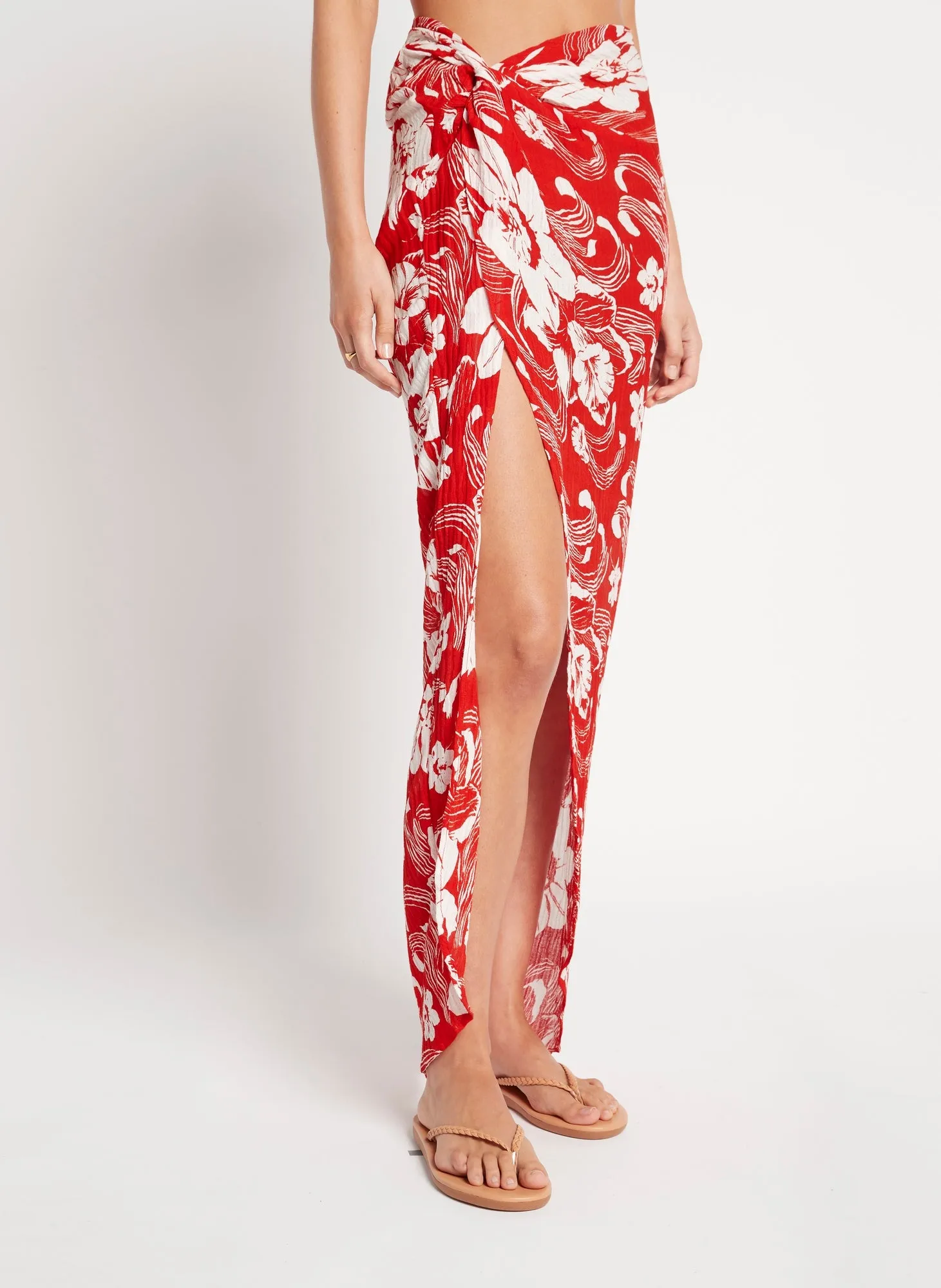 Floral Maxi Skirt sold by Sand Dollar