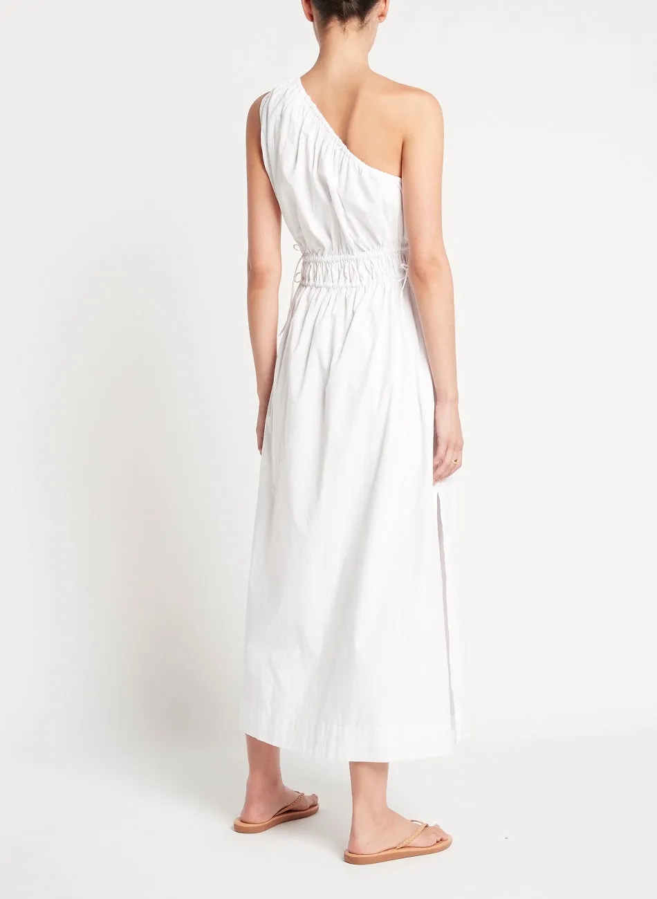 White One Shoulder Midi Dress sold by Sand Dollar product image thumbnail 2