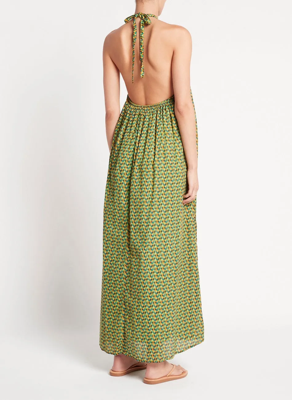 Halter Maxi Dress in Rio Print sold by Sand Dollar product image thumbnail 2