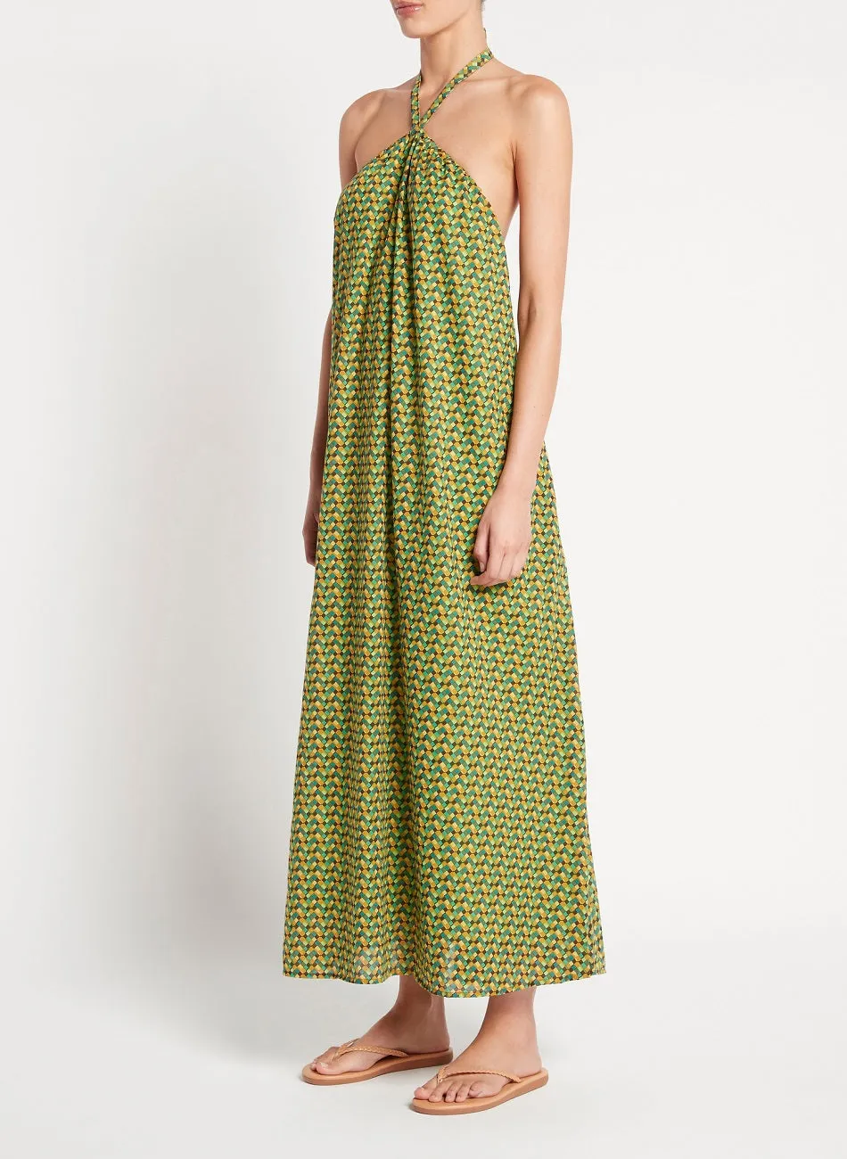 Halter Maxi Dress in Rio Print sold by Sand Dollar product image thumbnail 3