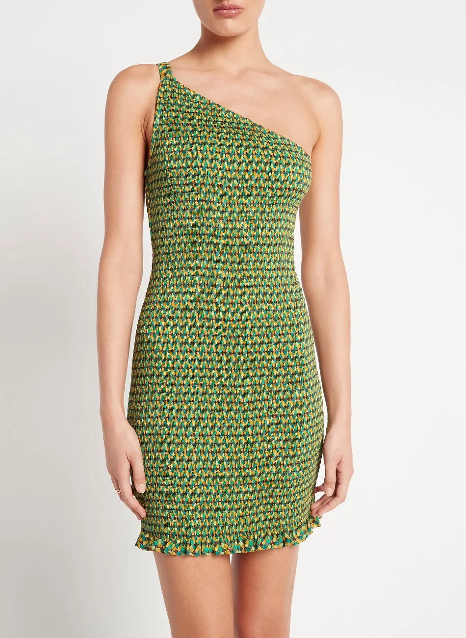 Green One Shoulder Dress sold by Sand Dollar product image thumbnail 4