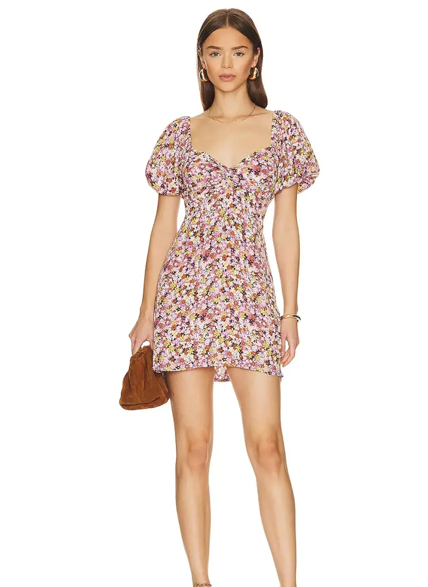 Elissa Mini Dress Cala Nika Floral sold by Sand Dollar