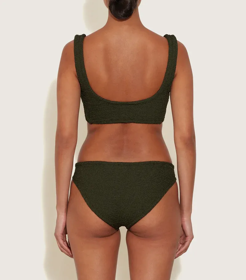Coverage Juno Bikini Metallic Khaki sold by Sand Dollar product image thumbnail 4