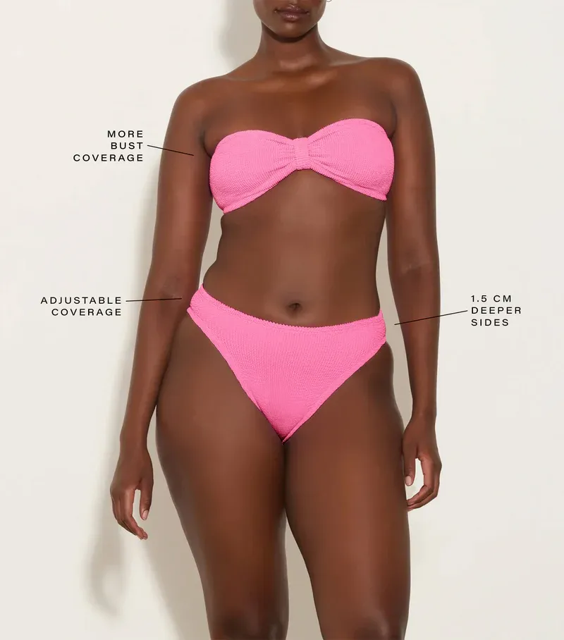 Coverage Jean Bikini Bubblegum sold by Sand Dollar product image thumbnail 5
