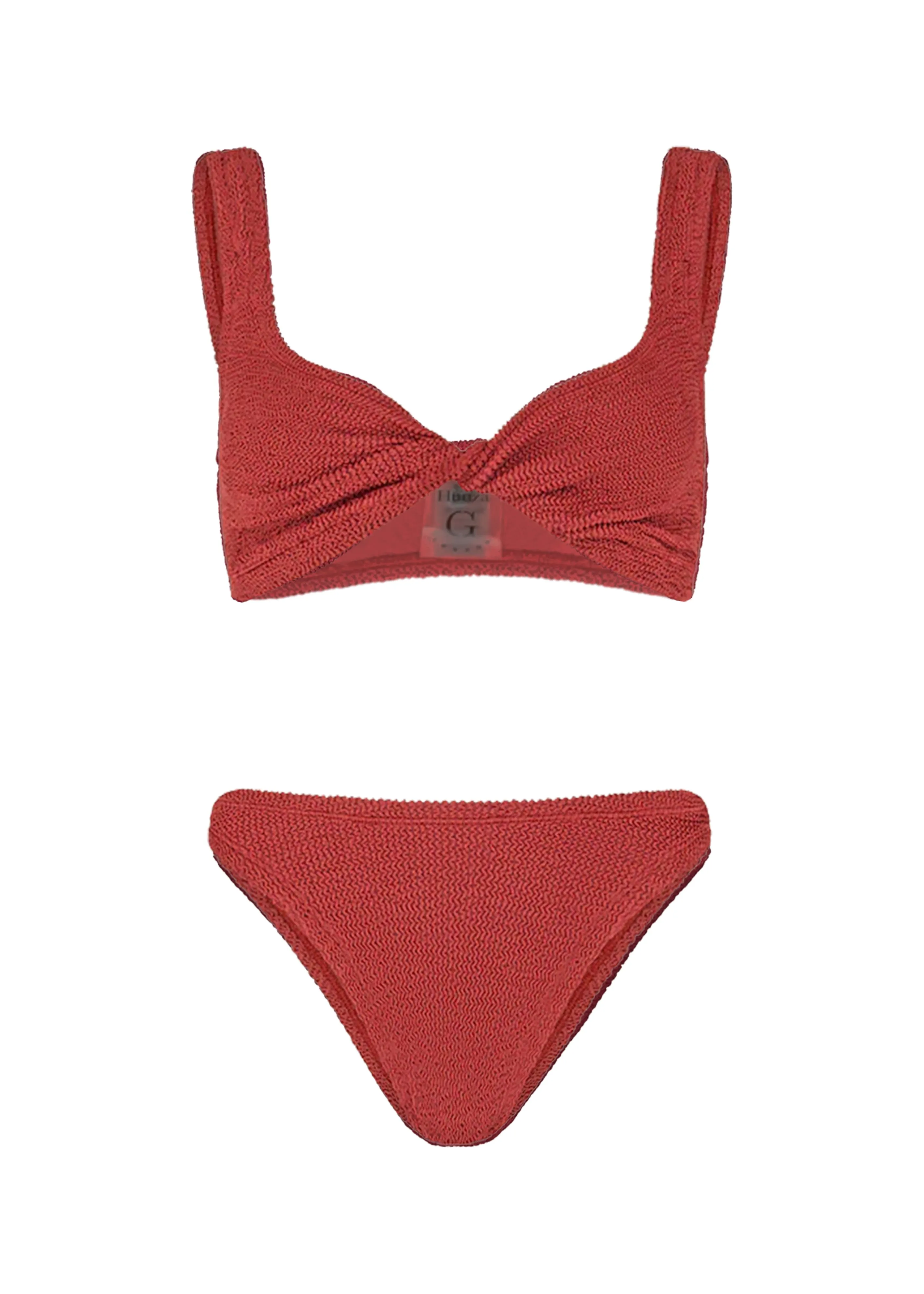 Coverage Juno Bikini Metallic Rosewood sold by Sand Dollar