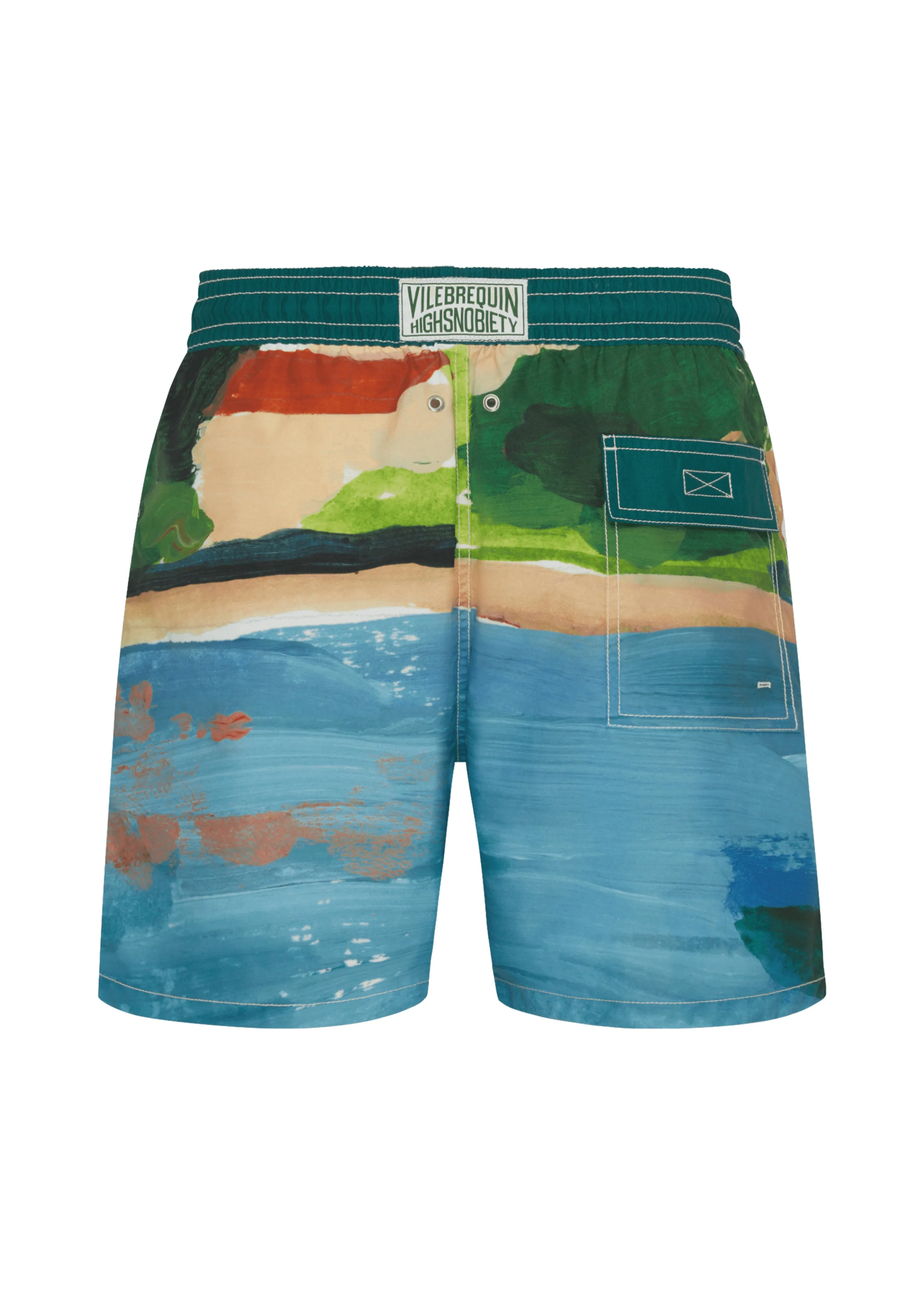 Men Swim Shorts Highsnobeity Chambray Blue sold by Sand Dollar product image thumbnail 3