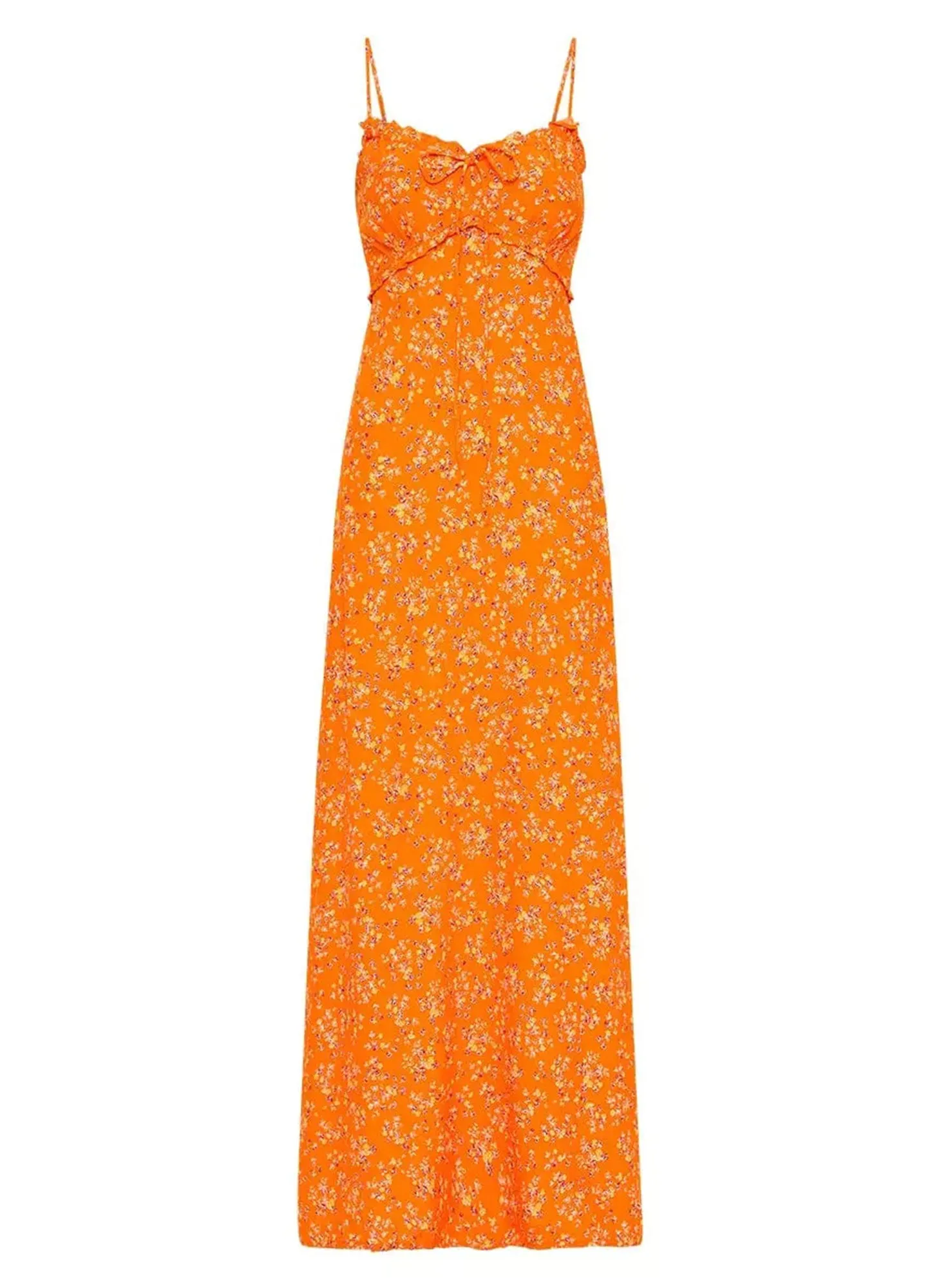 Gita Midi Dress Audrey Floral - Orange sold by Sand Dollar product image thumbnail 3