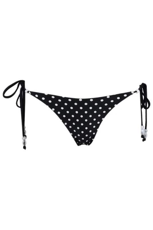 Lia Bikini Bottom Black Polka made by Seven Wonders